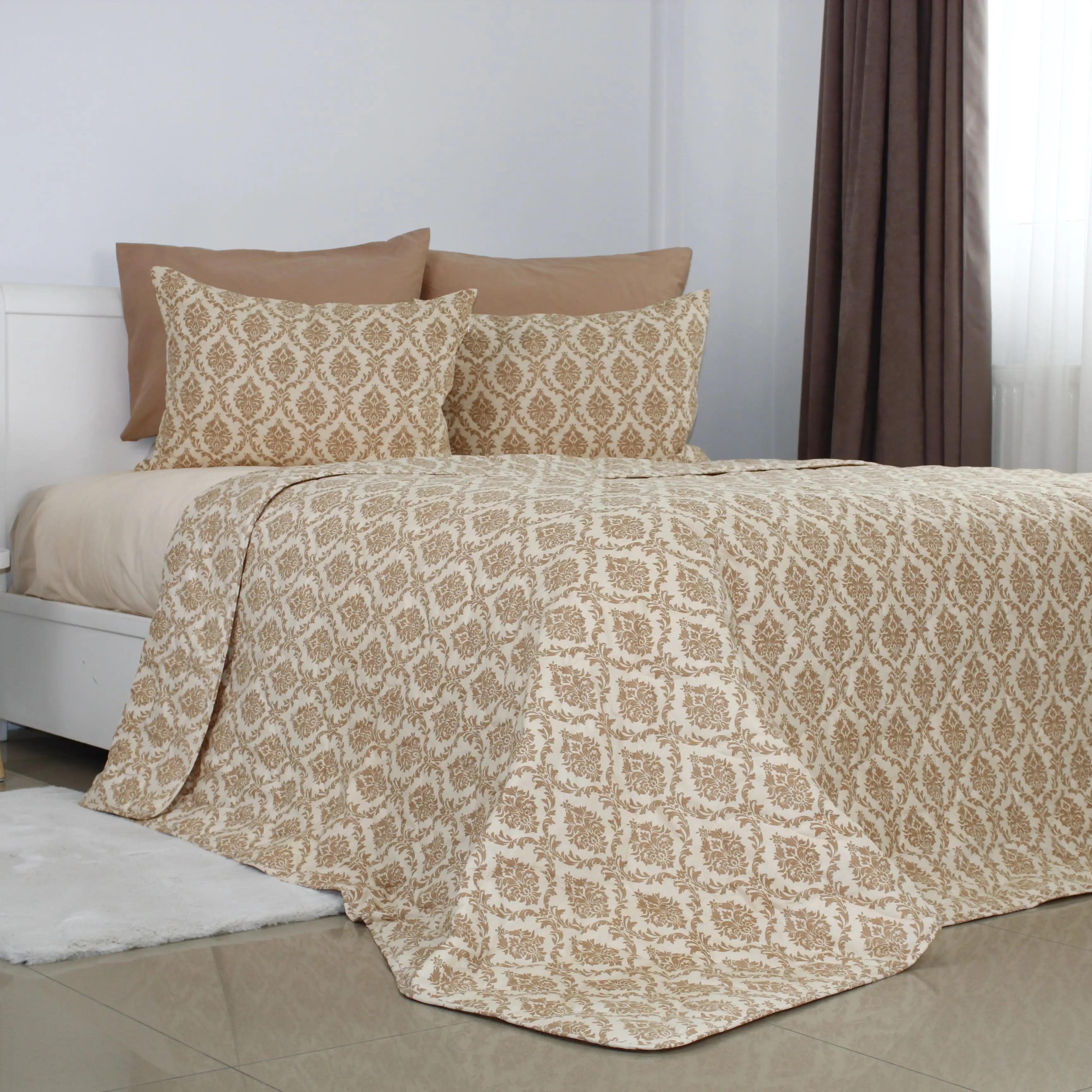 Bedspread TEP "ELEGANT COTTON" 2 pillowcases 50*70 sm Beige Fantasy, 220x240 - Photo 2