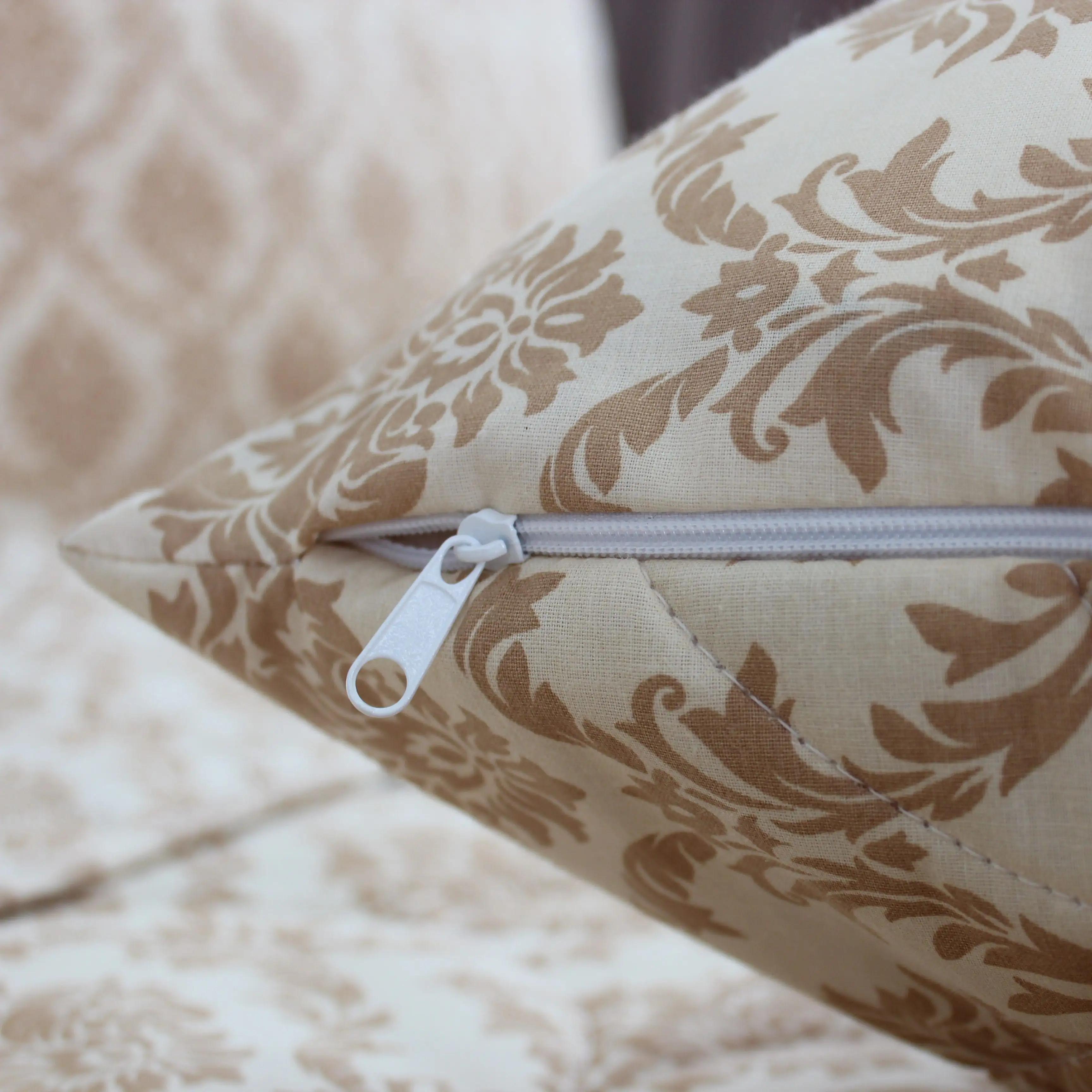 Bedspread TEP "ELEGANT COTTON" 2 pillowcases 50*70 sm Beige Fantasy, 220x240 - Photo 5