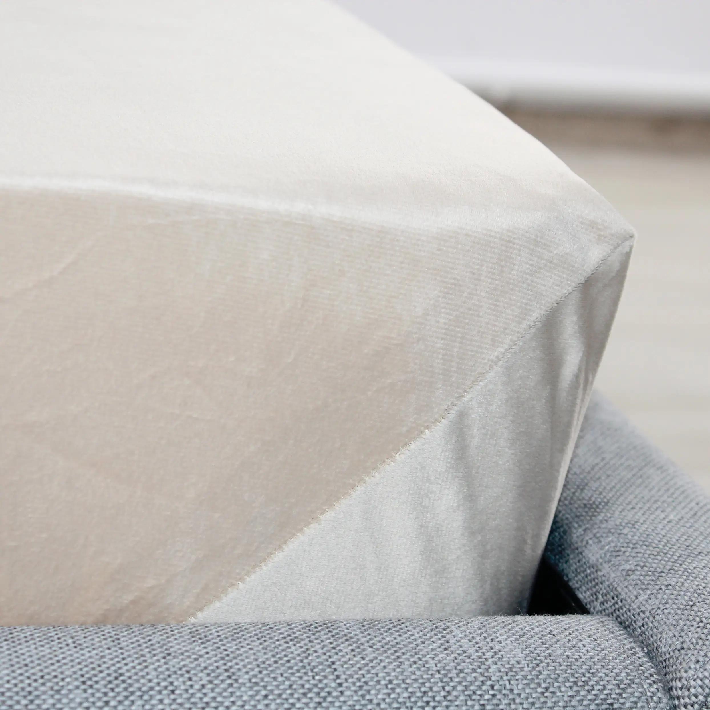 Sheet ТЕП VELOUR with an elastic band beige, 160x200 - Photo 5