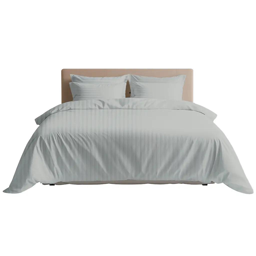 Комплект постельного белья ТЕП «СТРАЙП САТИН PREMIUM» Grey