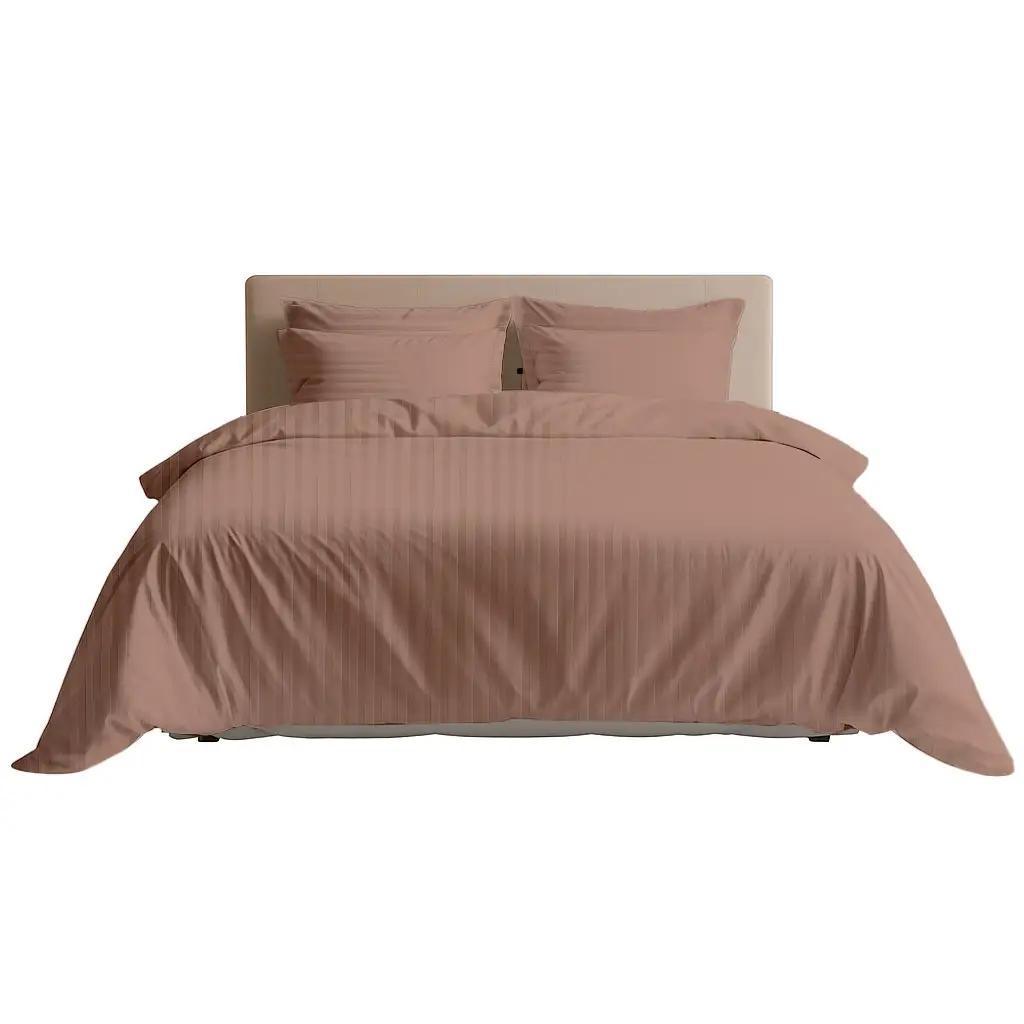 Комплект постельного белья ТЕП «СТРАЙП САТИН PREMIUM» Macchiato