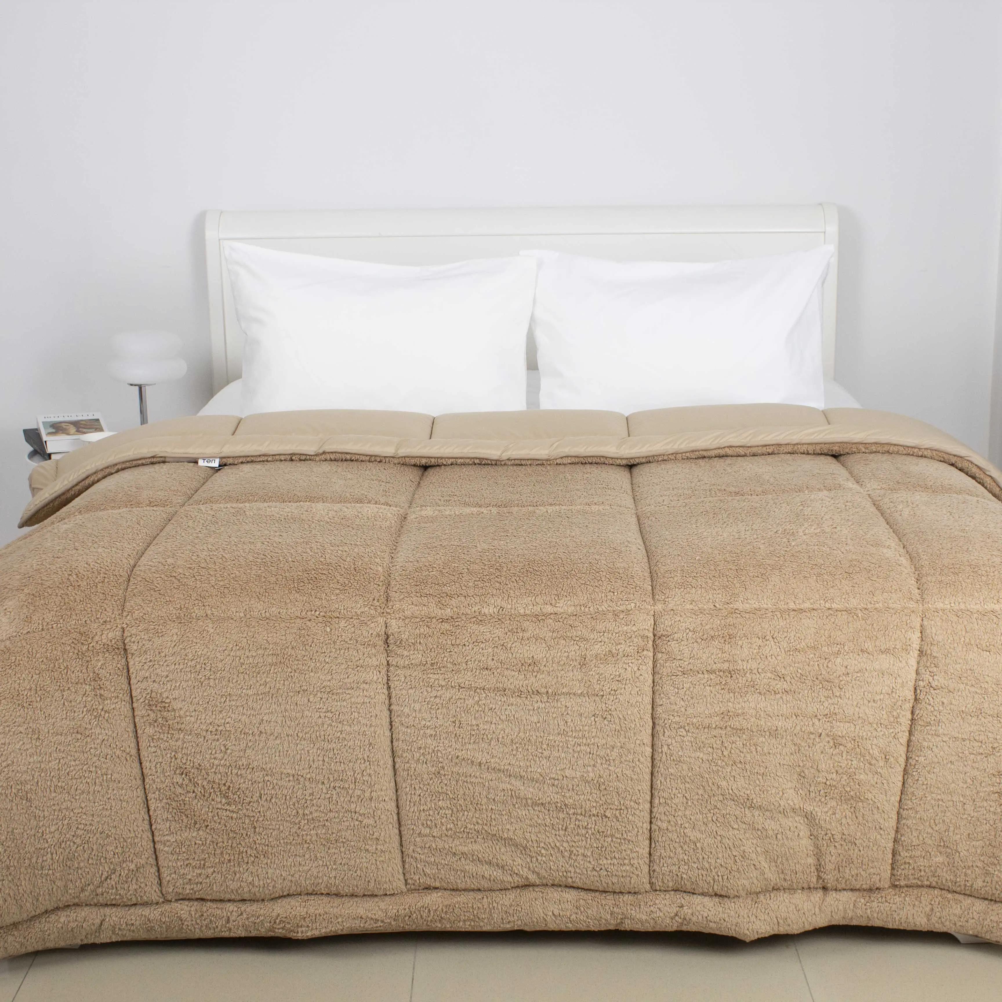Blanket "TEDDY" Golden beige