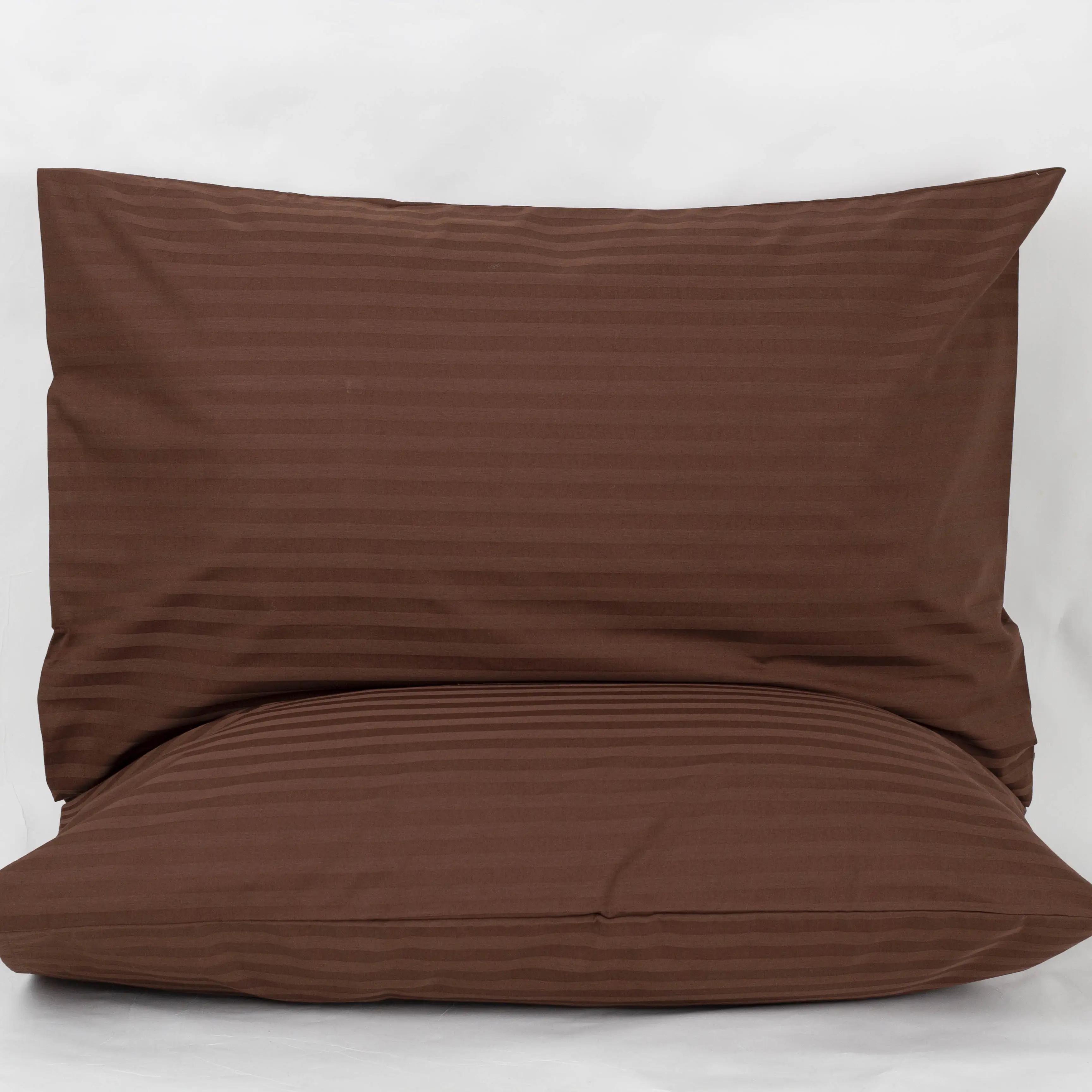 Set of pillowcases TEP satin Chocolate eco
