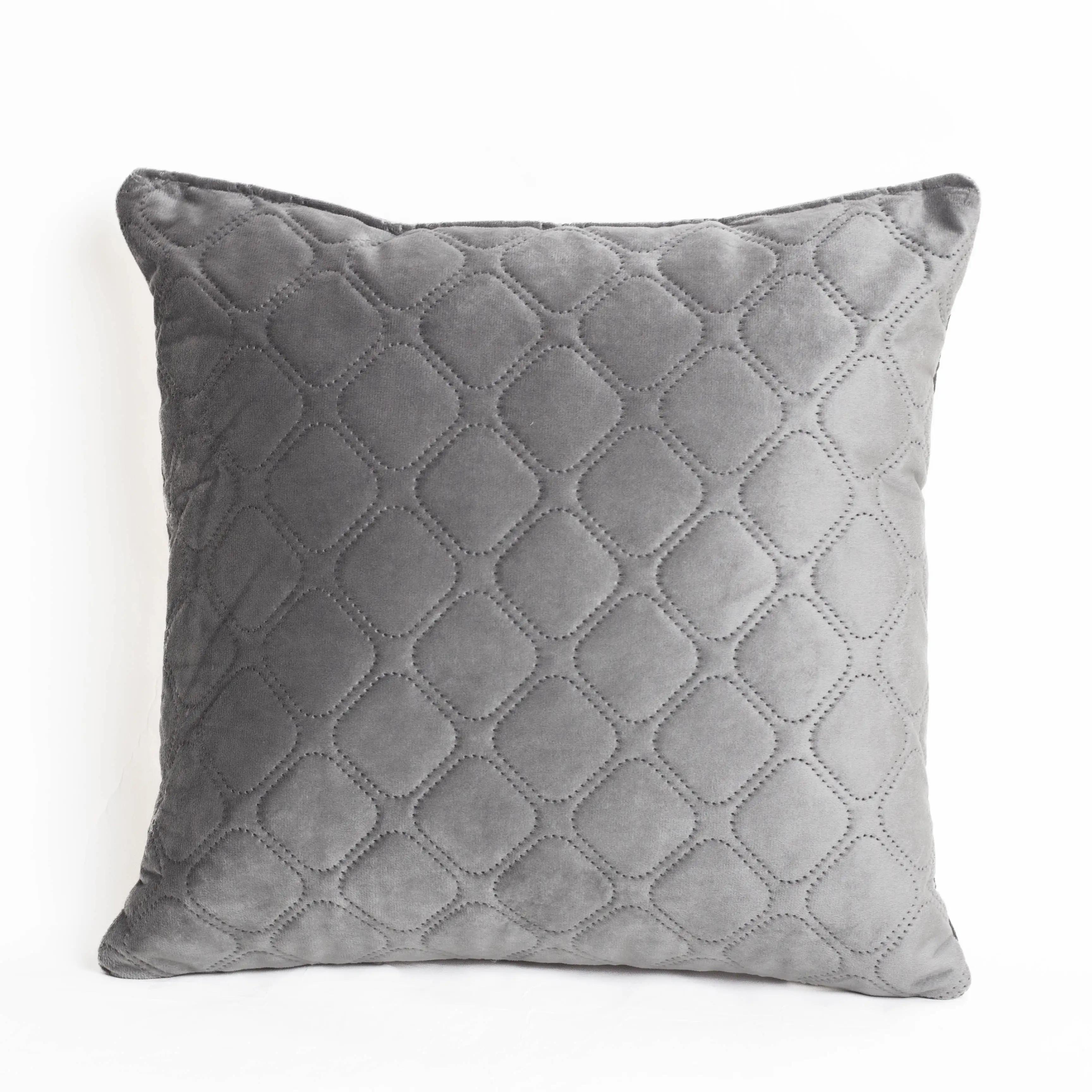 Подушка декоративная "VELURE" Dark Grey, 40x40