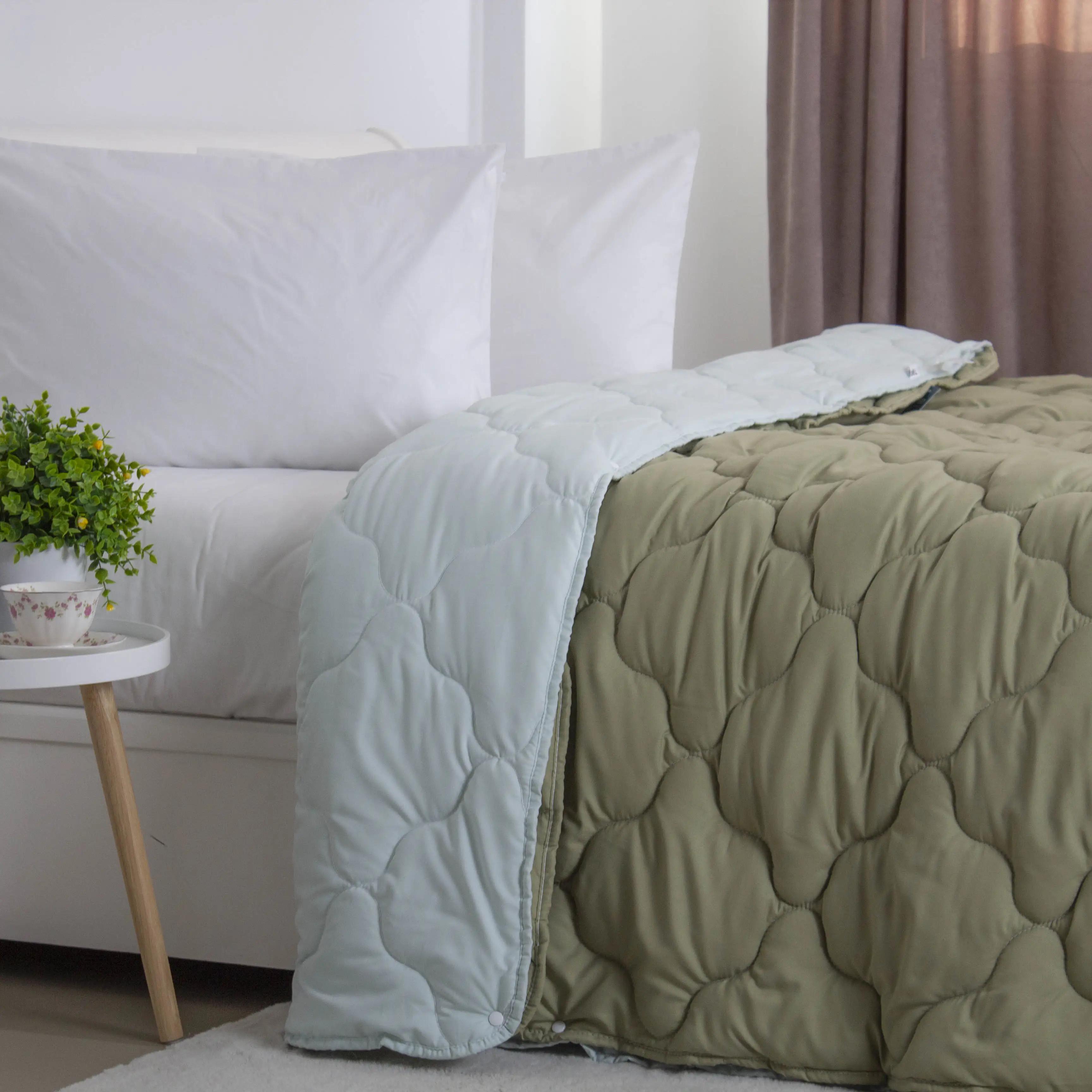 Blanket Duo Season mint/olive, 180x210 - Photo 5