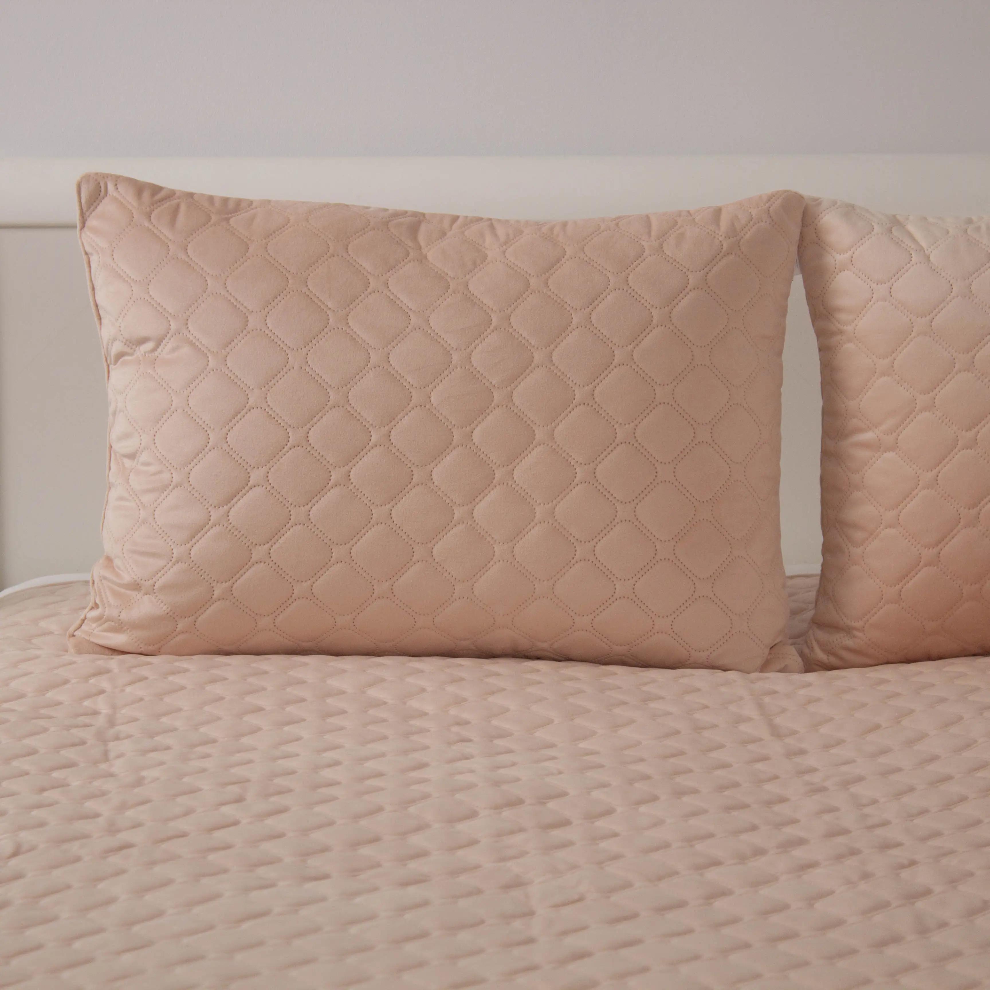 Покривало ТЕП "VELOUR" пудрове, 180x240 - Фото 4