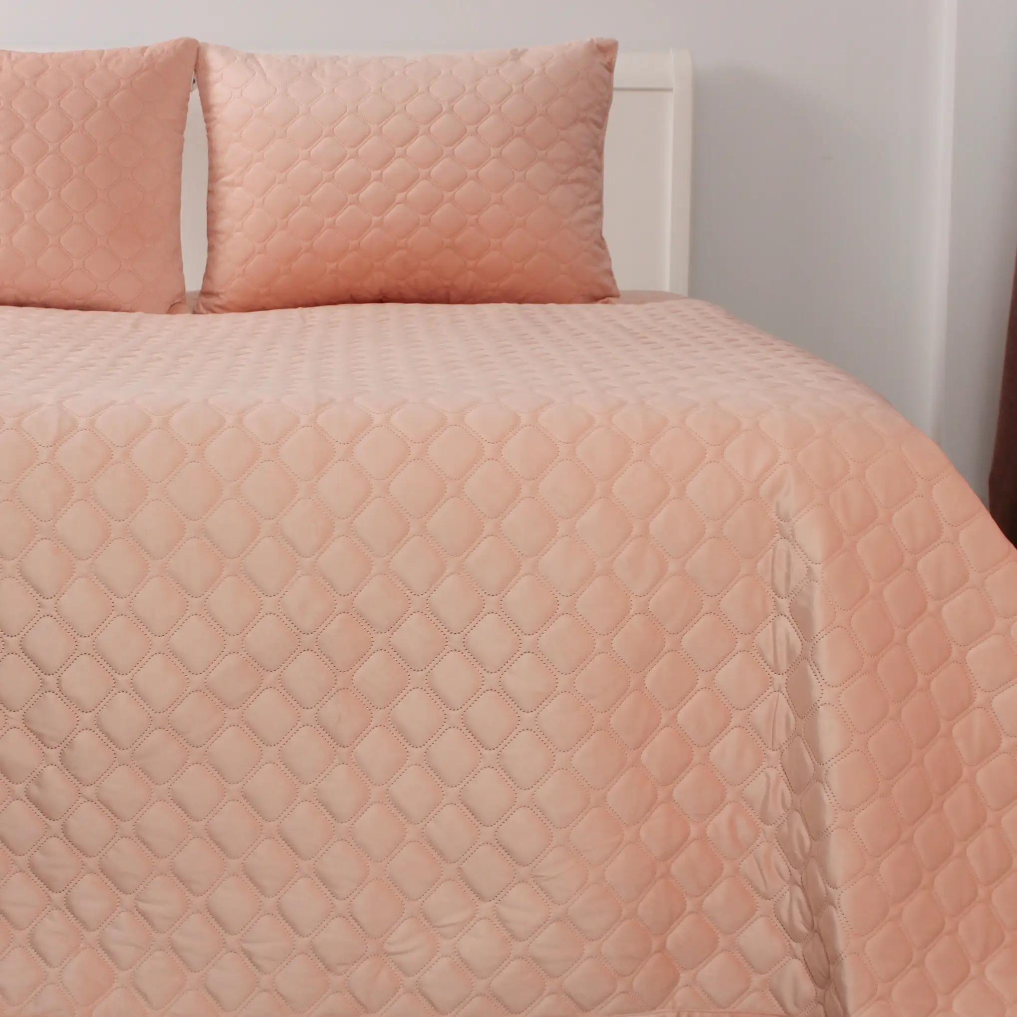 Покривало ТЕП "VELOUR" пудрове, 180x240 - Фото 3