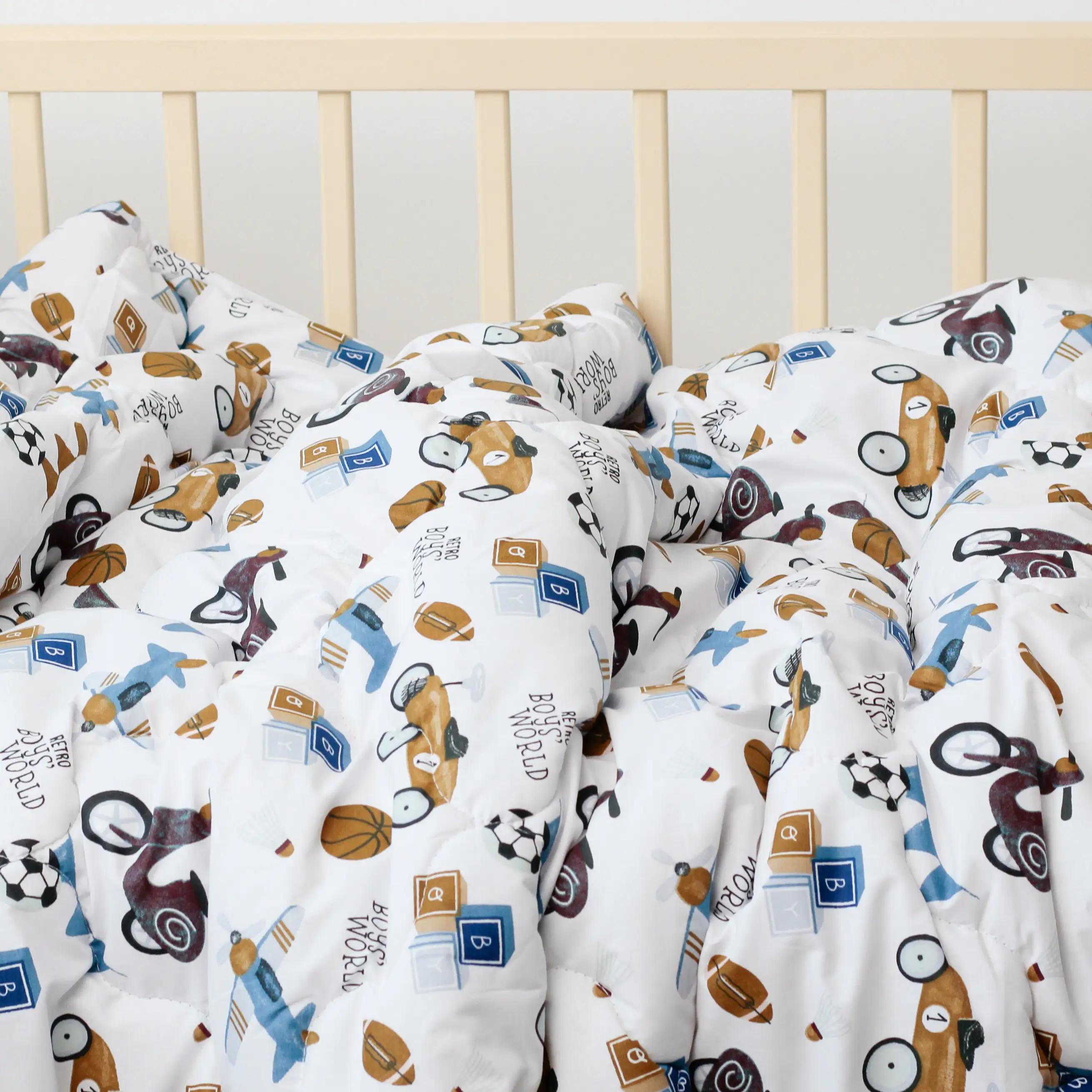 Одеяло детское "ТЕП" LITTLE FRIENDS Retro Style Toys, 105x140 - Фото 4