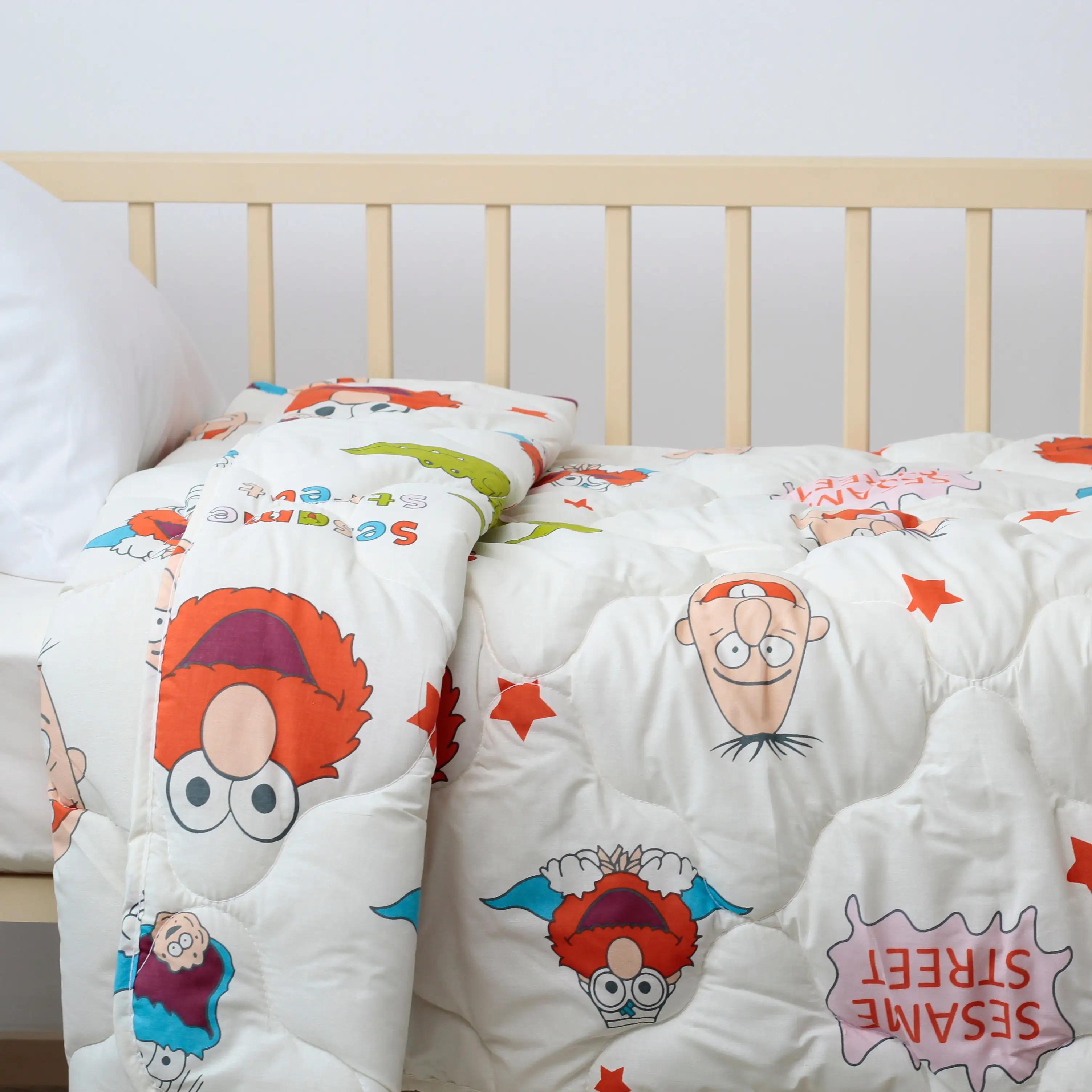 Одеяло детское "ТЕП" LITTLE FRIENDS Sesame Faces, 105x140 - Фото 3