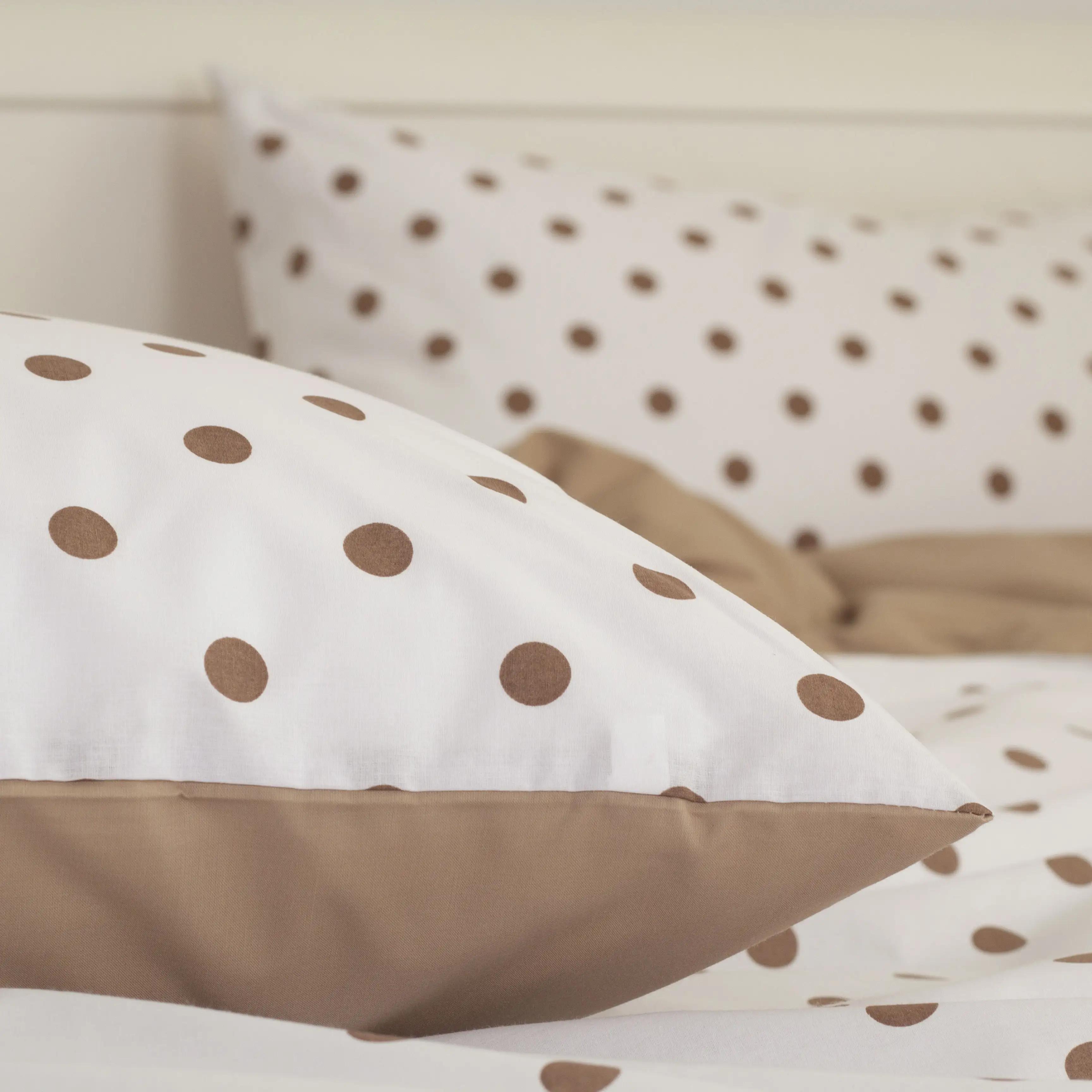Комплект постільної білизни ТЕП "Happy Sleep" Chocolate Dots, полуторна - Фото 7