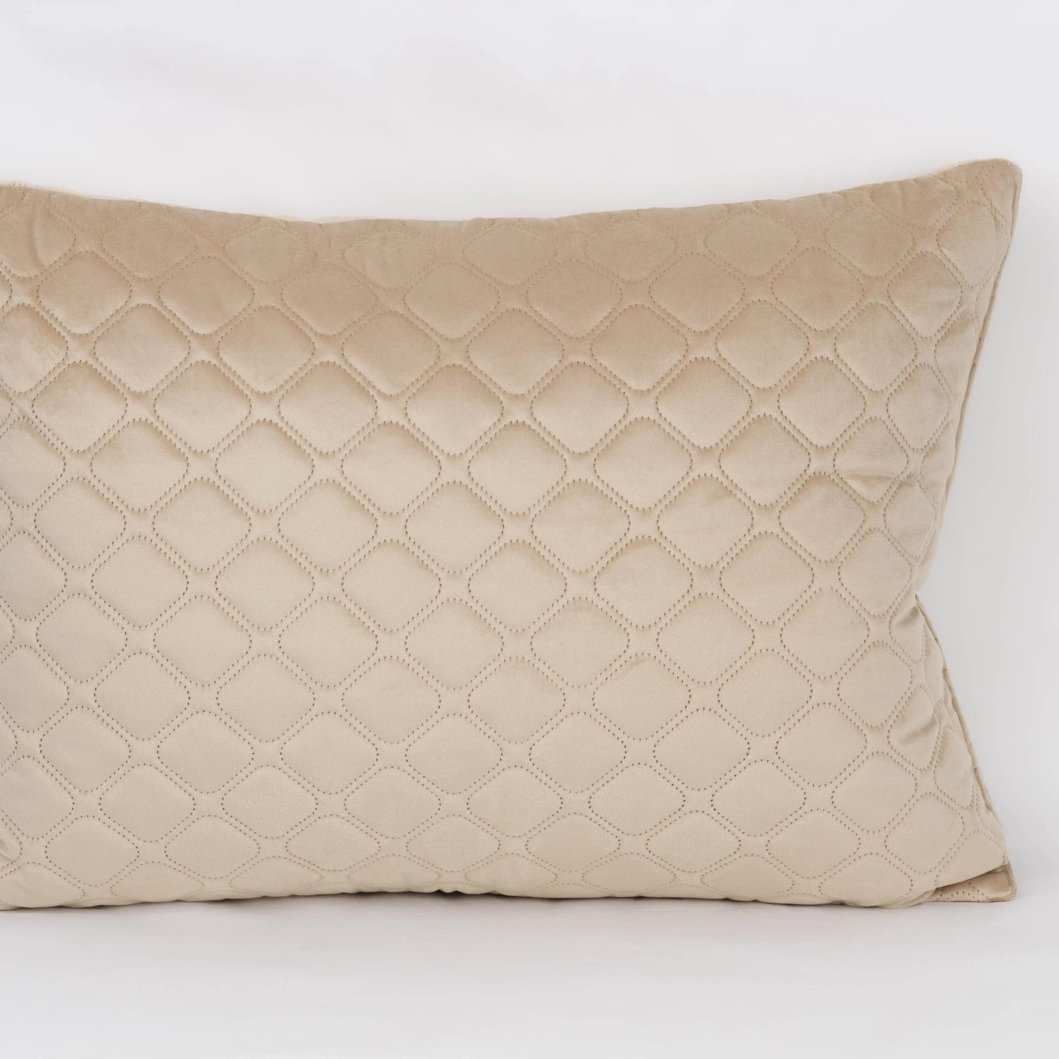 Подушка декоративная "VELOUR" Золотой бежевый, 40x40 - Фото 2