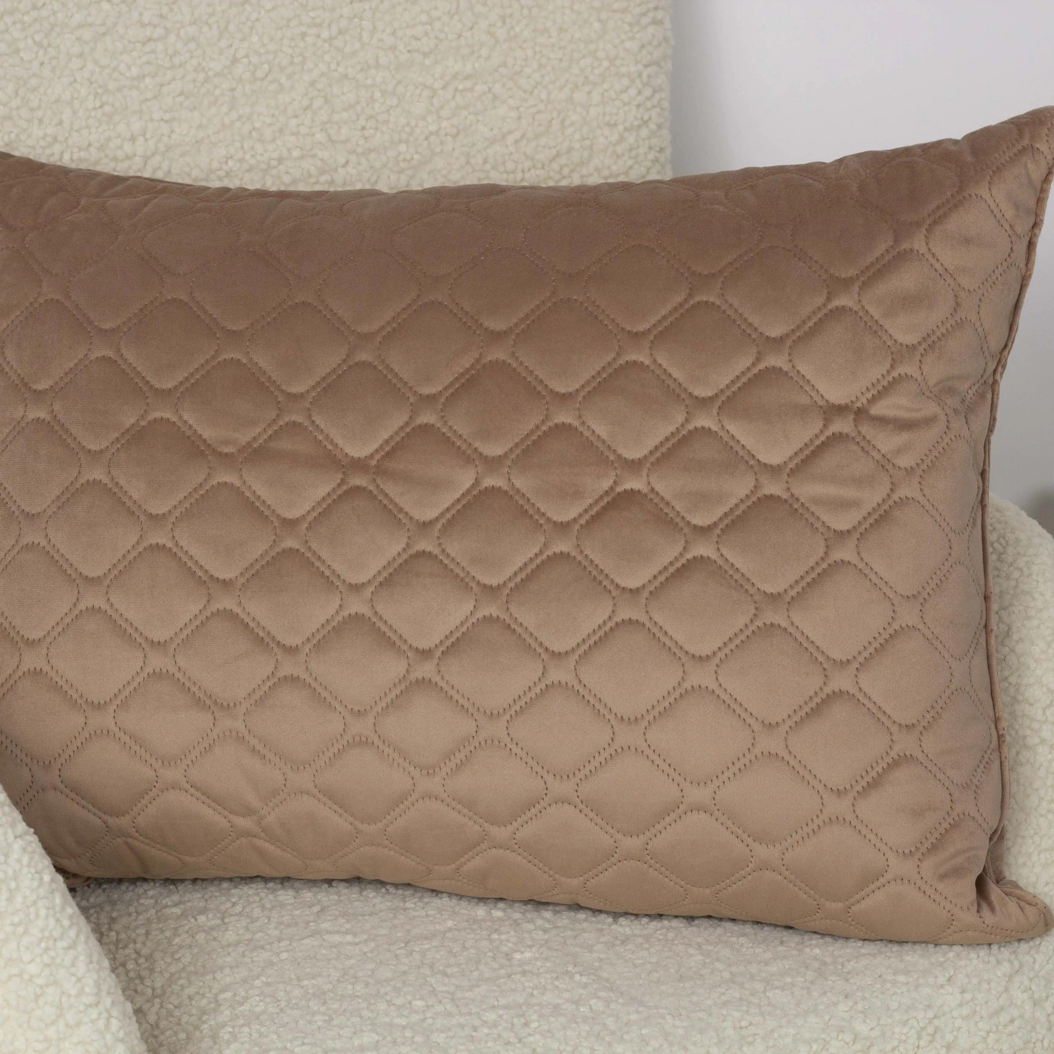 Подушка декоративная "VELOUR" Капучино, 40x40 - Фото 3