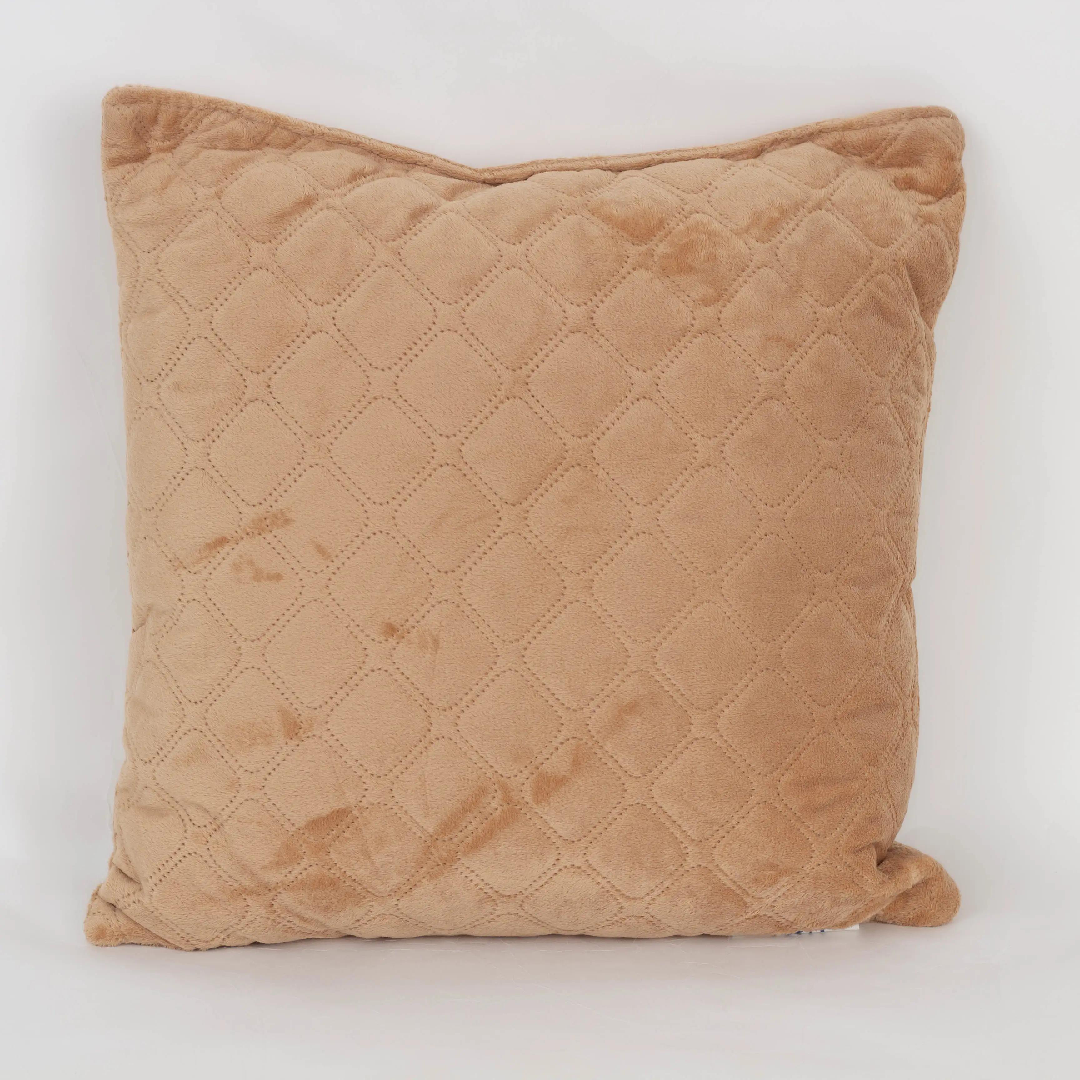 Подушка декоративная "VELOUR" Кофейная