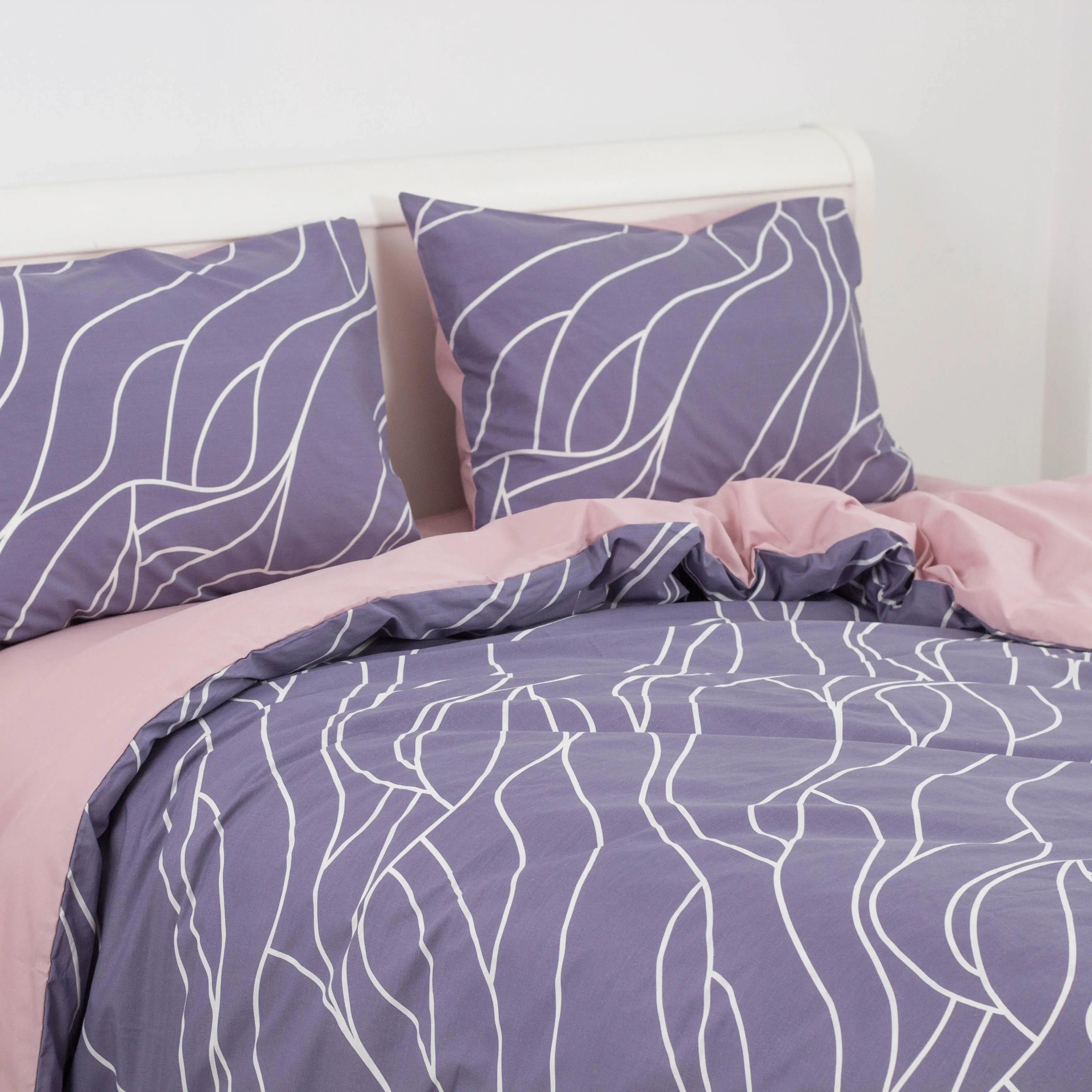 Комплект постільної білизни ТЕП Grey Blossom, євро - Фото 3