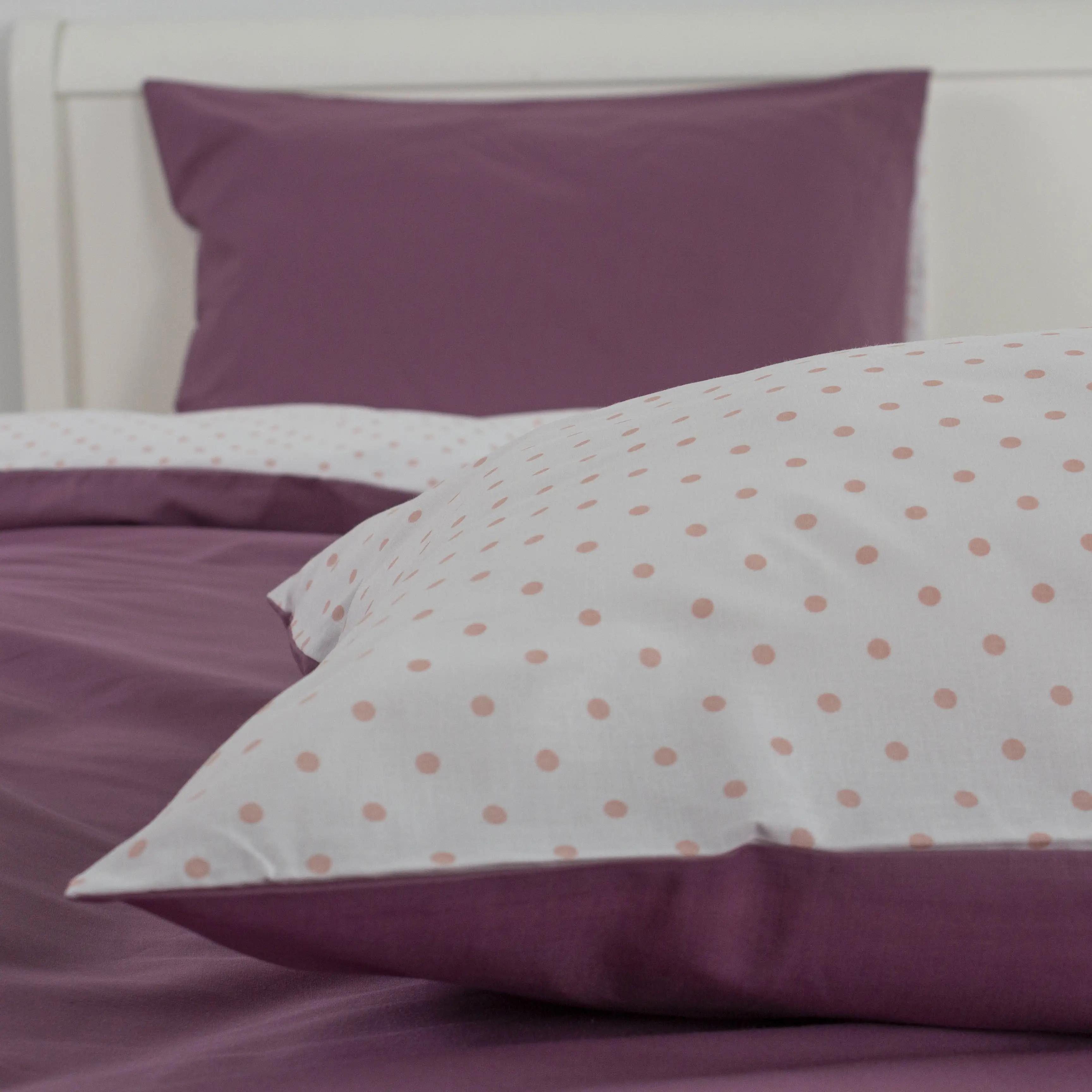 Комплект постільної білизни ТЕП "Happy Sleep" Wine Dots, євро - Фото 6