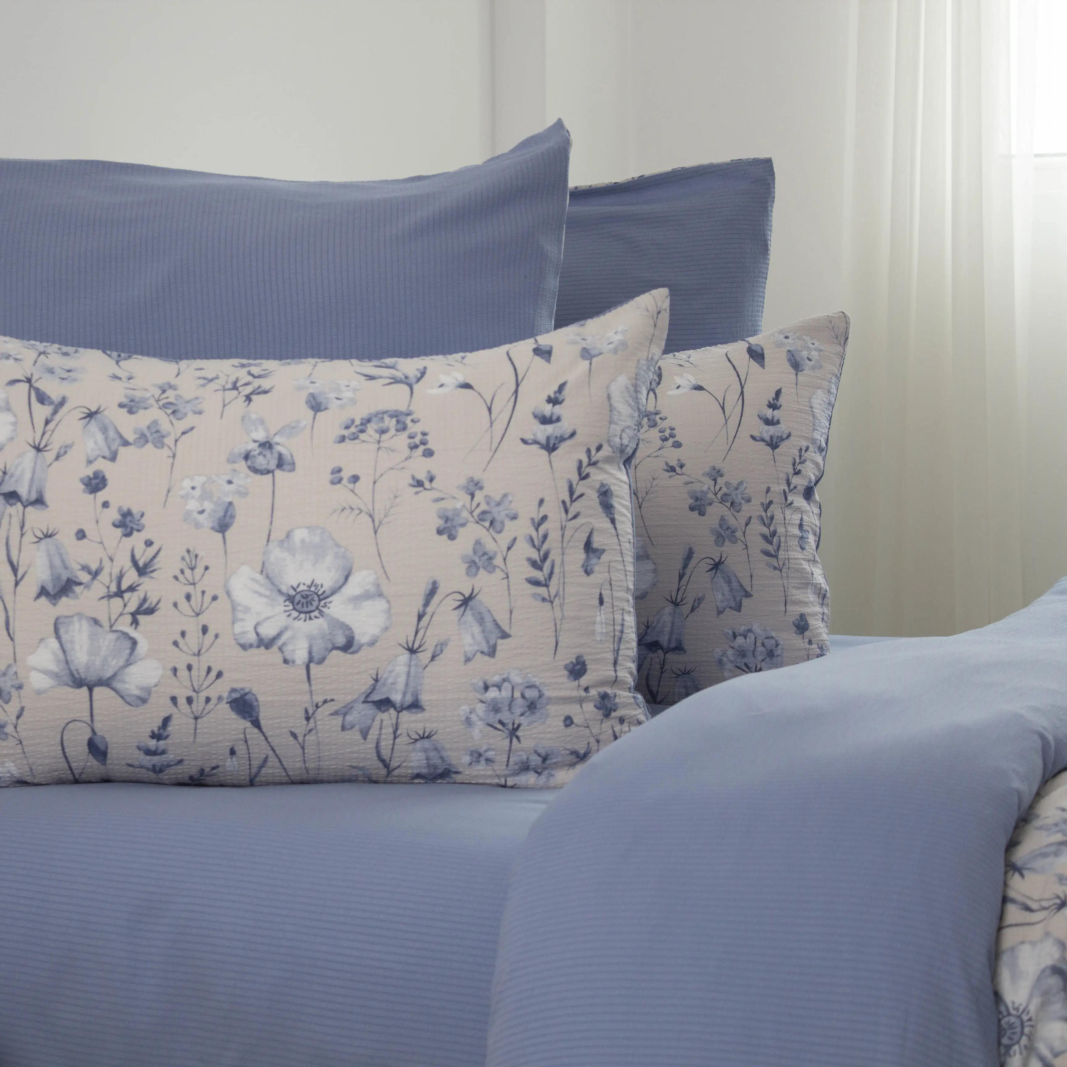 Комплект постельного белья Novella Полевые колокольчики, двуспальное - Фото 2