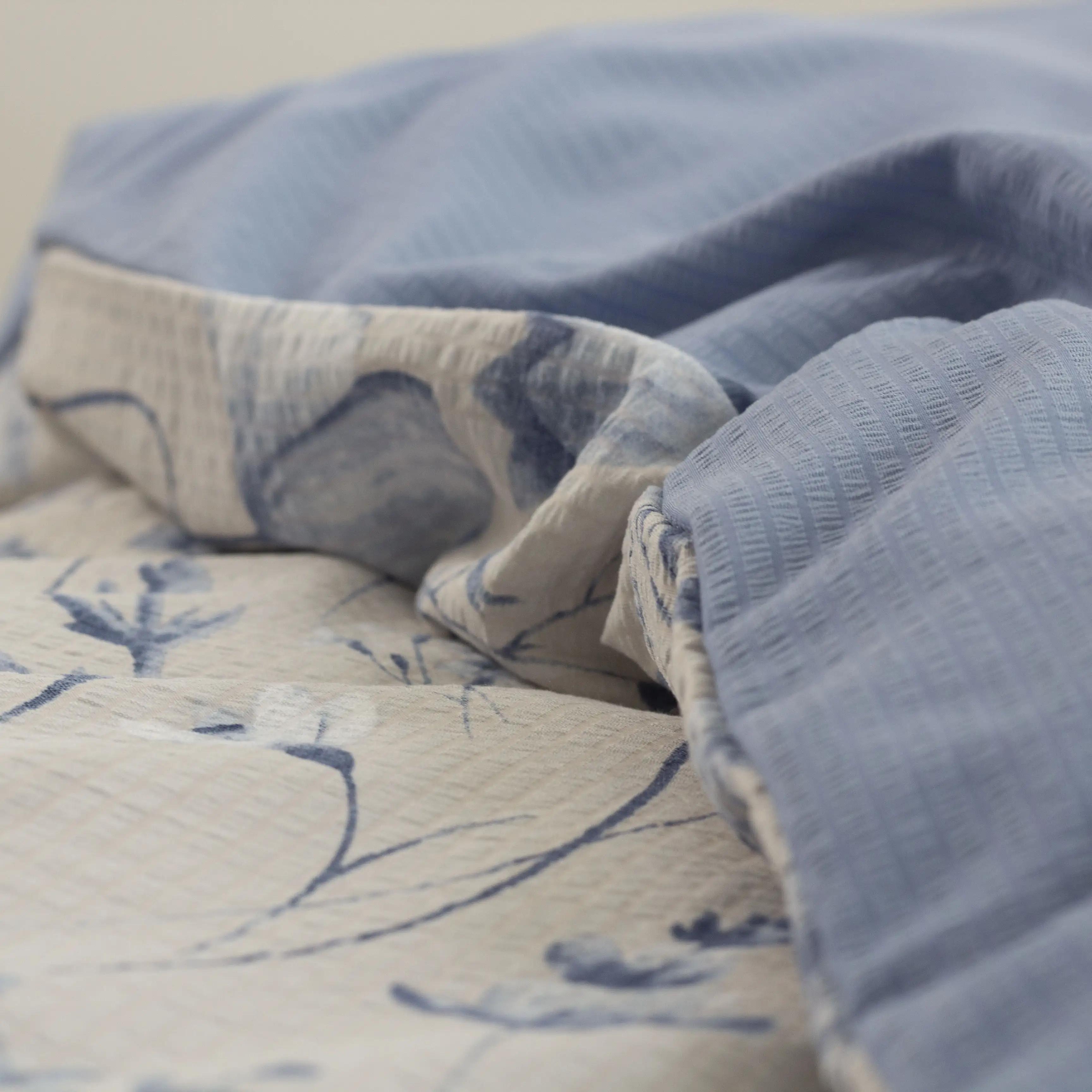 Комплект постельного белья Novella Полевые колокольчики, двуспальное - Фото 6