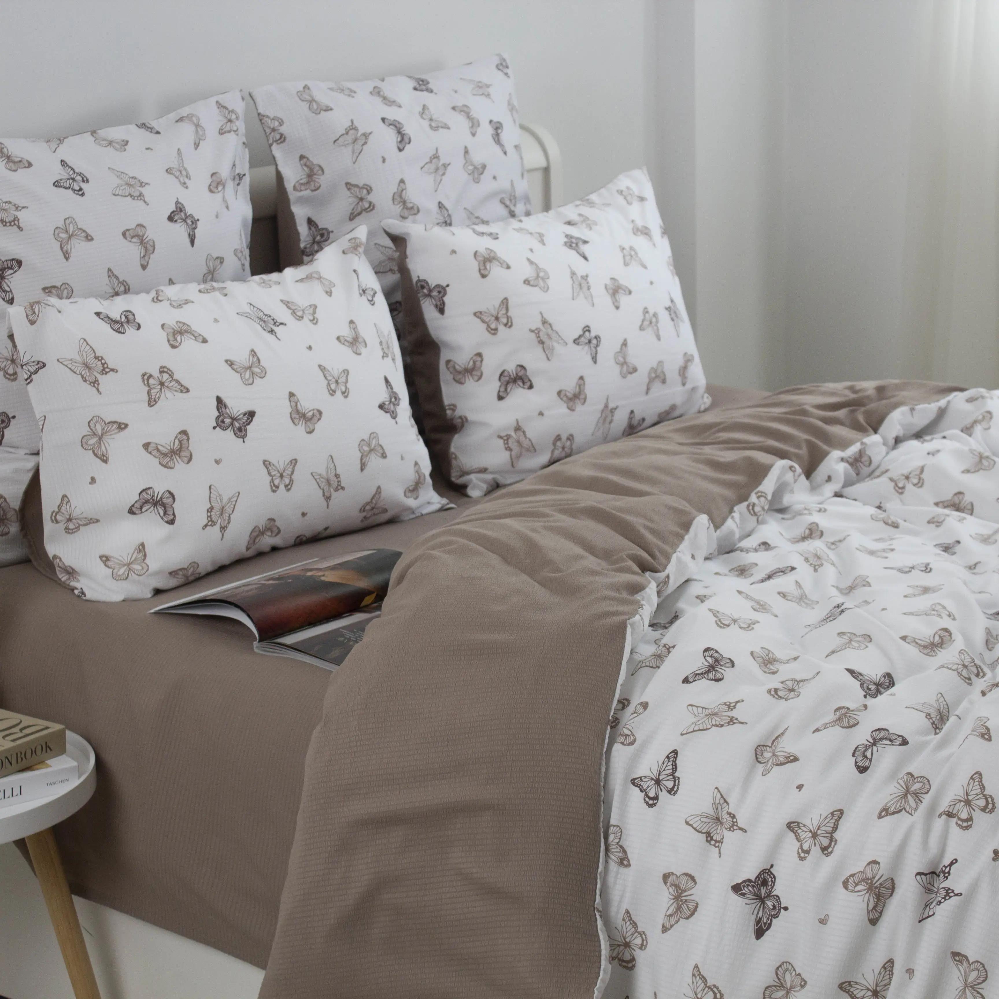 Комплект постельного белья Novella Танец бабочек, семейное - Фото 3