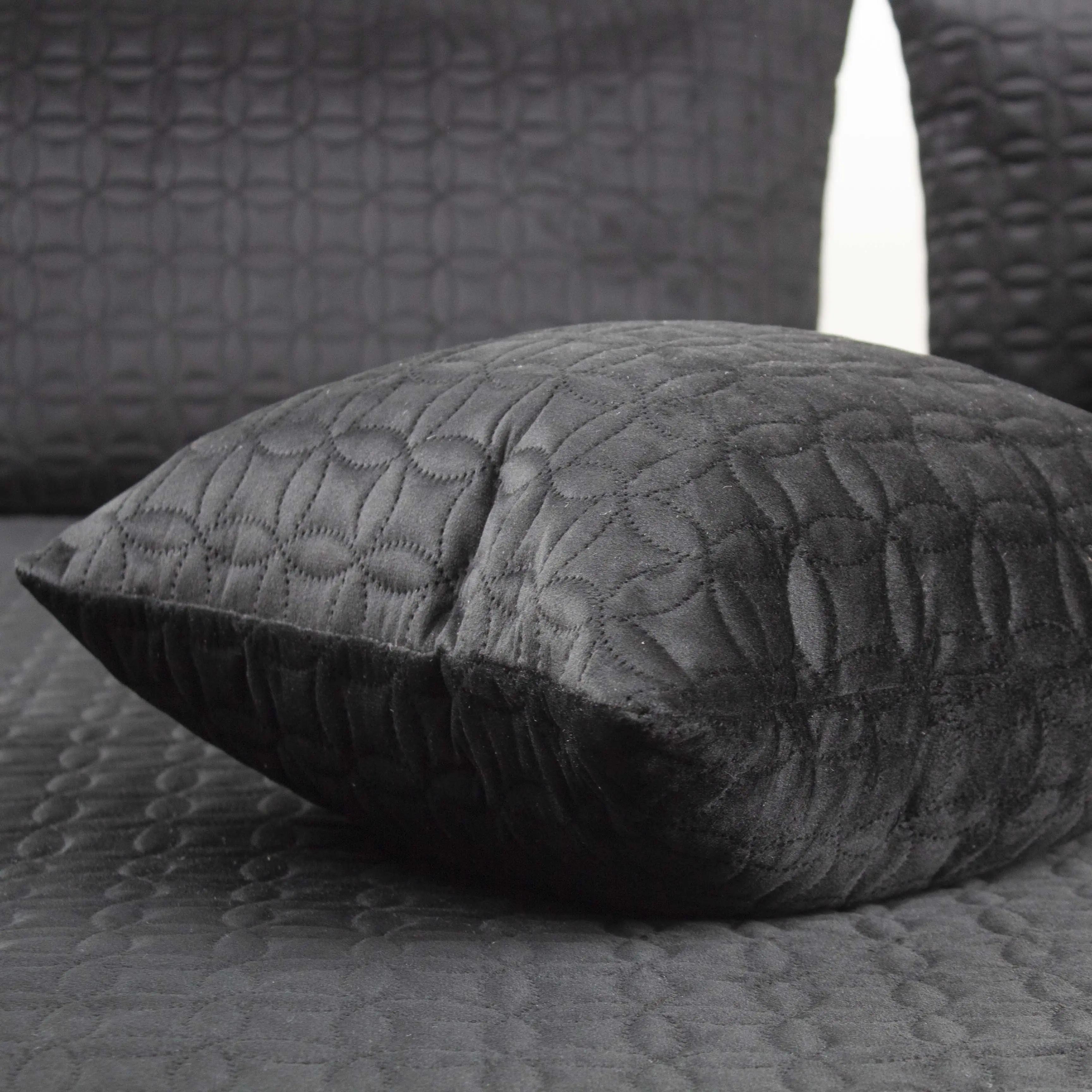 Покривало ТЕП "VELOUR" Чорний/Мозаїка, 220x240 - Фото 4