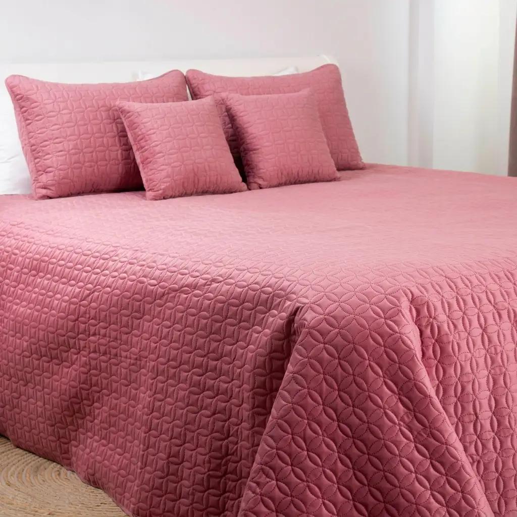 Покривало ТЕП "VELOUR" Mesa rose/Мозаїка, 150x210 - Фото 2