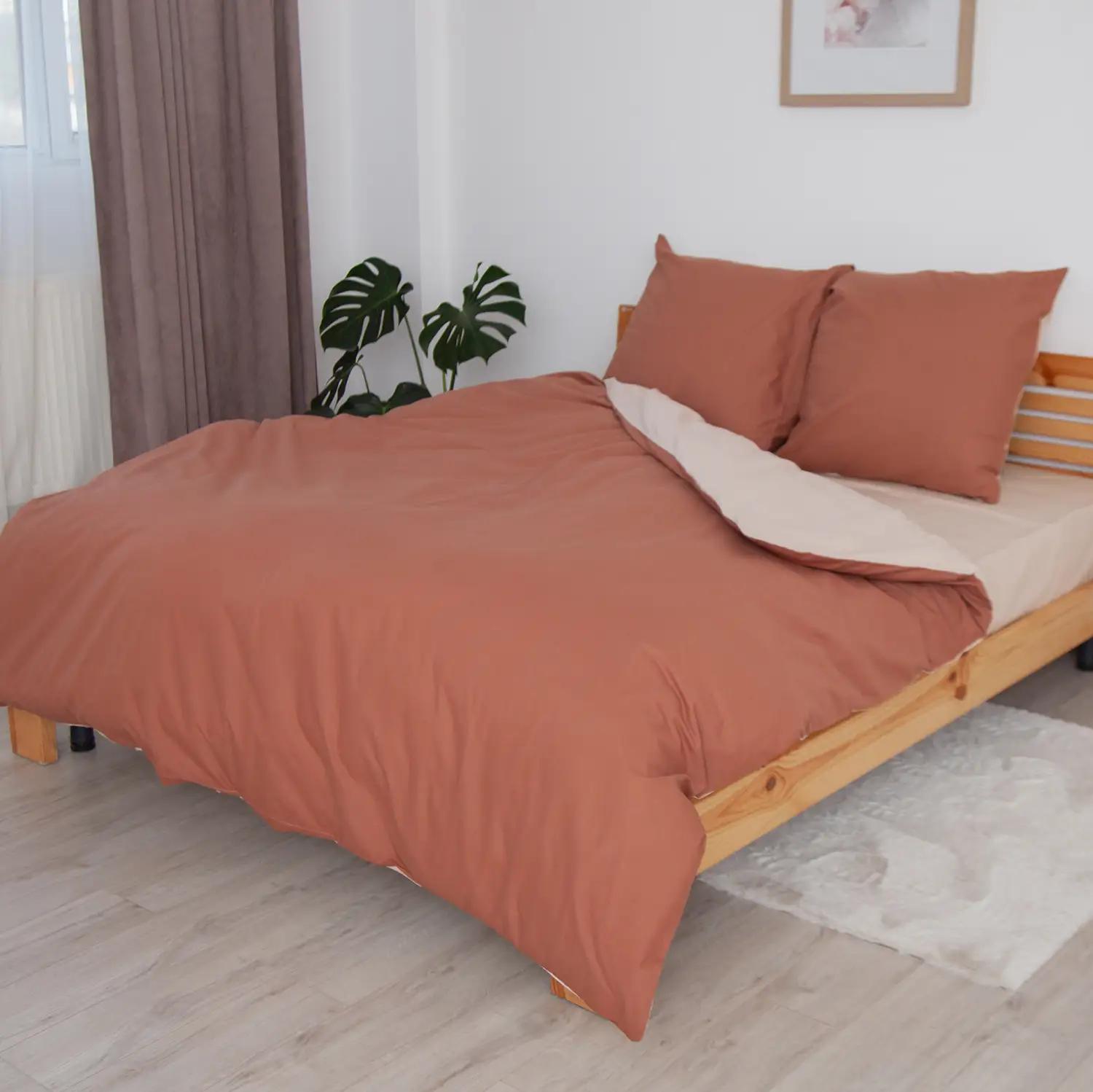 Комплект постільної білизни ТЕП "Happy Sleep" Золотий циркон, 50x70, євро - Фото 2