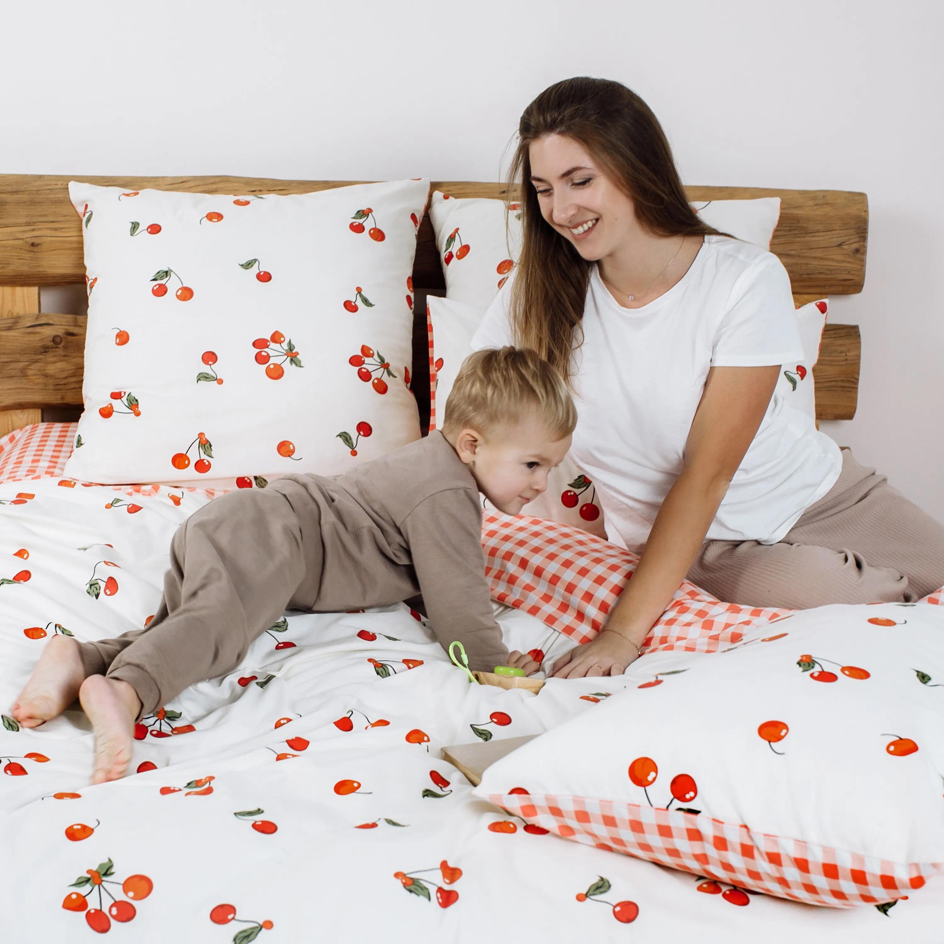 Bedding Set "TEP" Cherry Combo, 70х70, two-bedroom - Photo 8