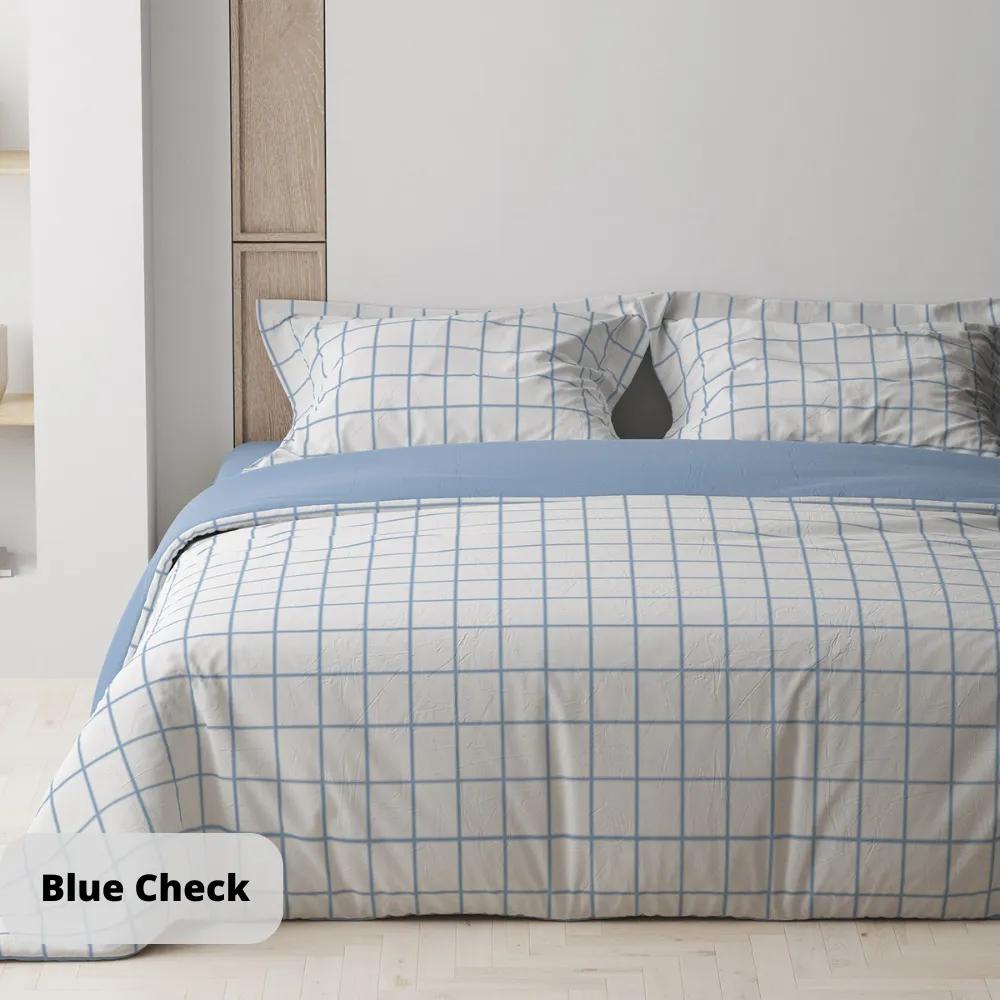 Постельное белье "ТЕП" Blue Check, 70x70