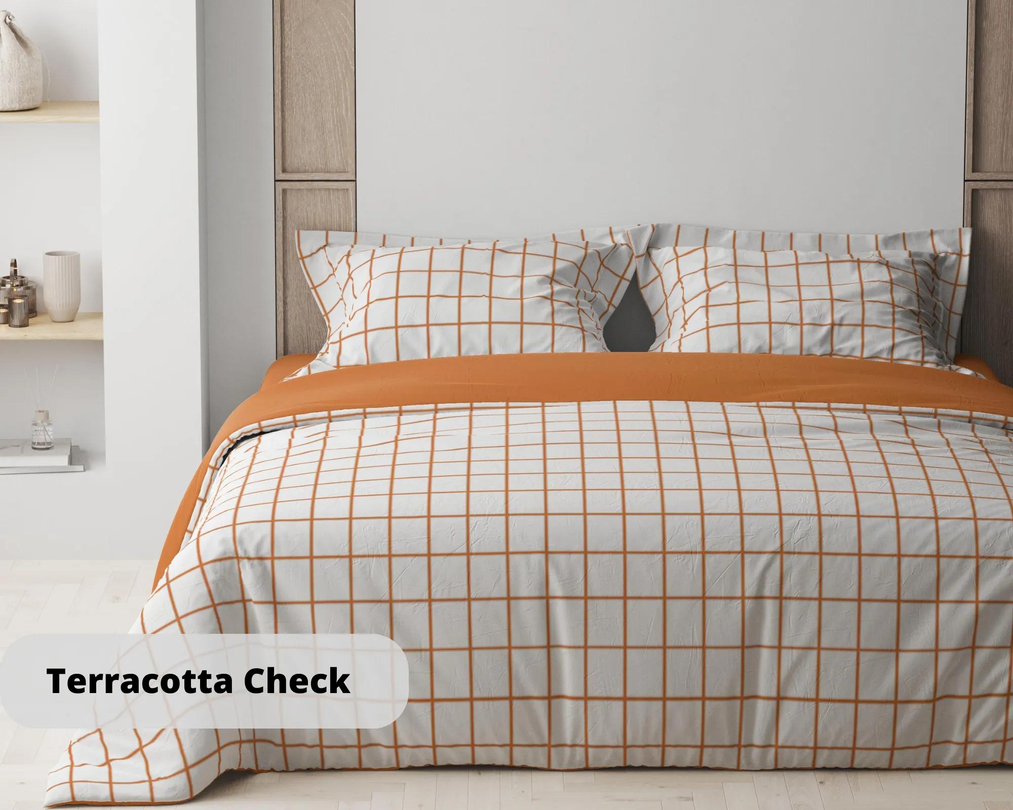 Постельное белье "ТЕП" Terracotta Check, 70x70