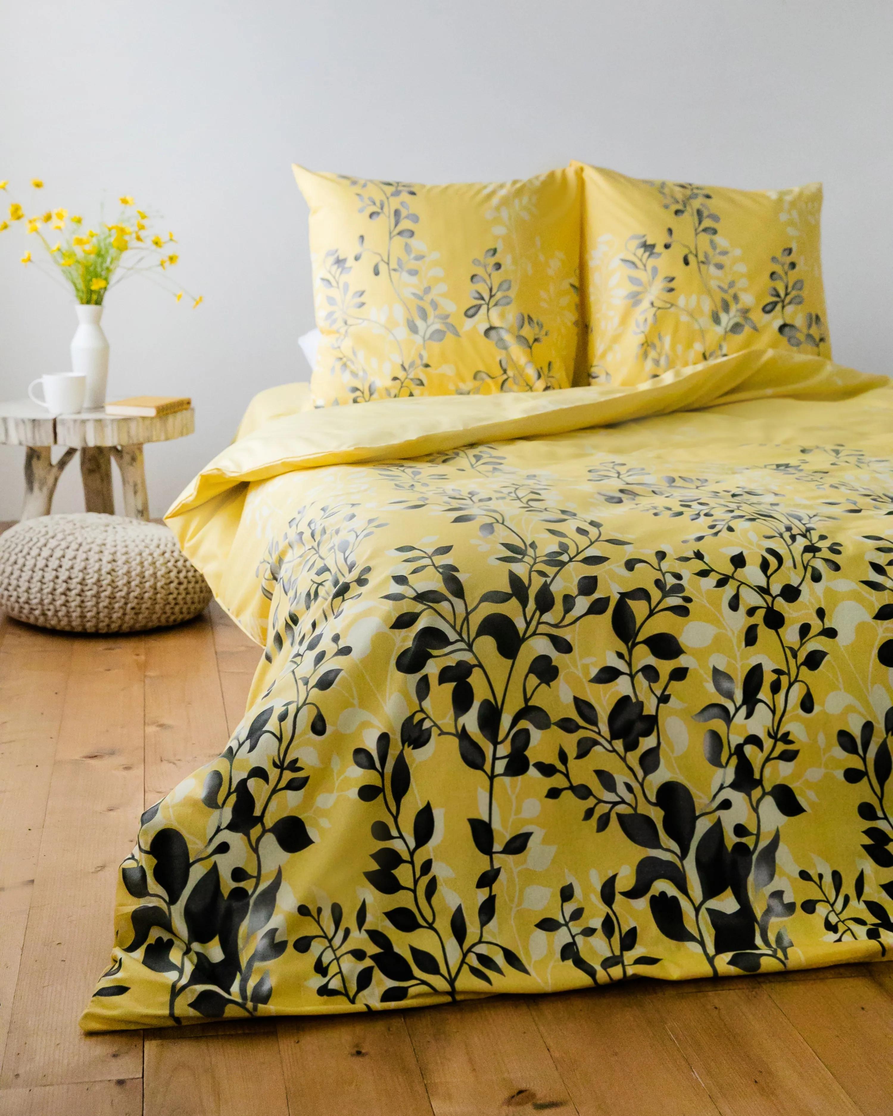 Постільна білизна ТЕП "Everyday collection" Black and Yellow, 70х70