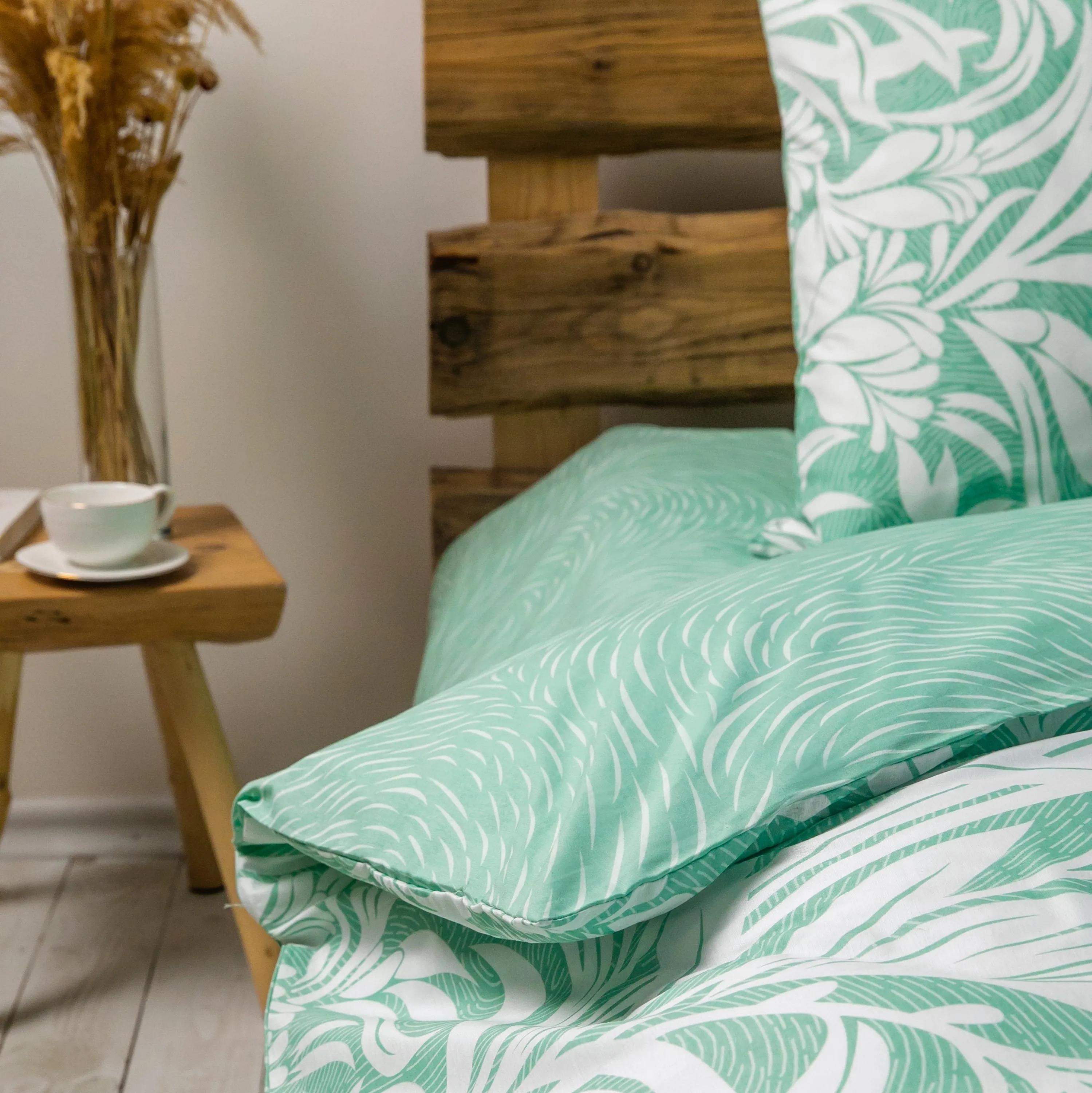 Постельное белье ТЕП "Everyday collection" Mint fantasy, 70х70, двуспальное - Фото 4