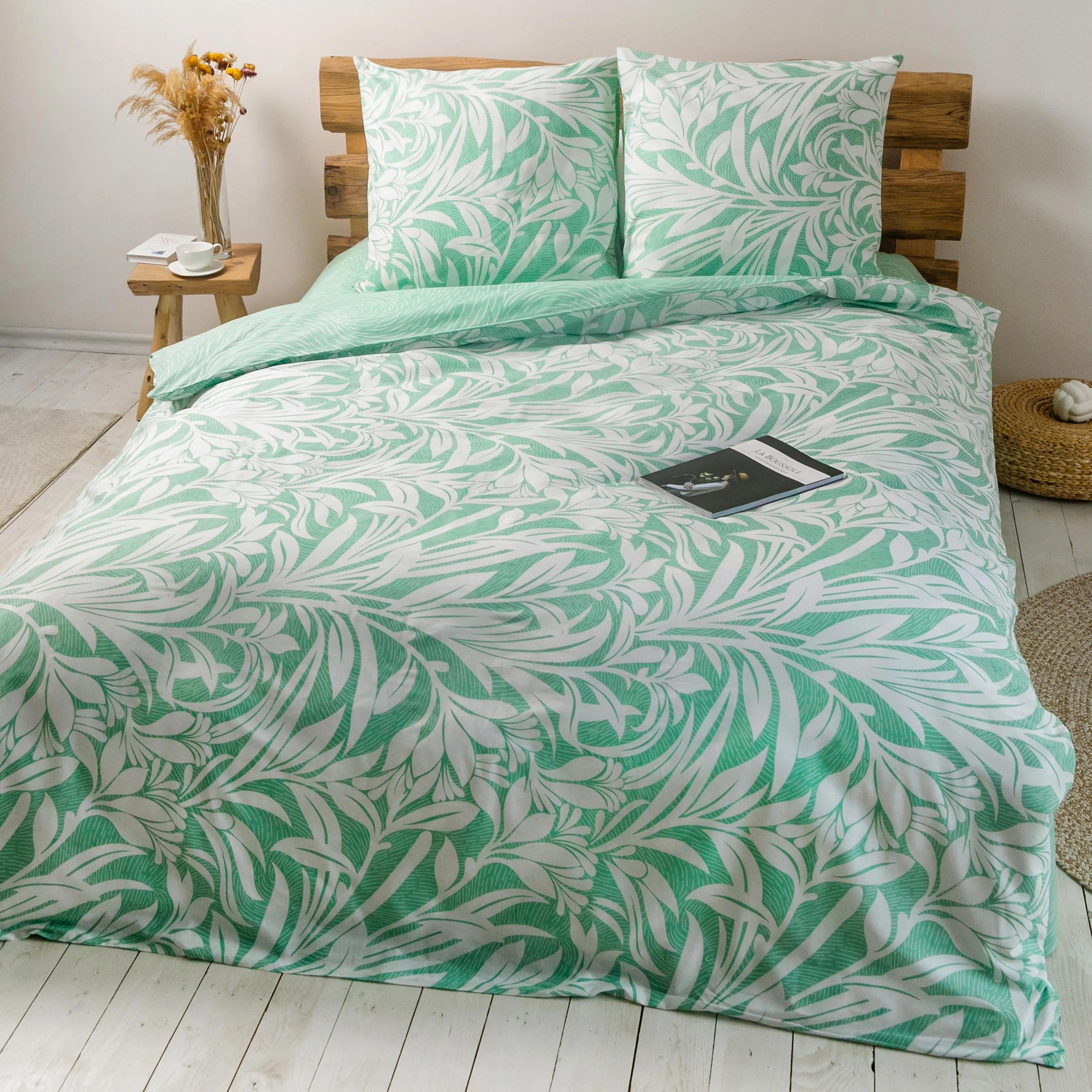 Постельное белье ТЕП "Everyday collection" Mint fantasy, 70х70, двуспальное - Фото 6
