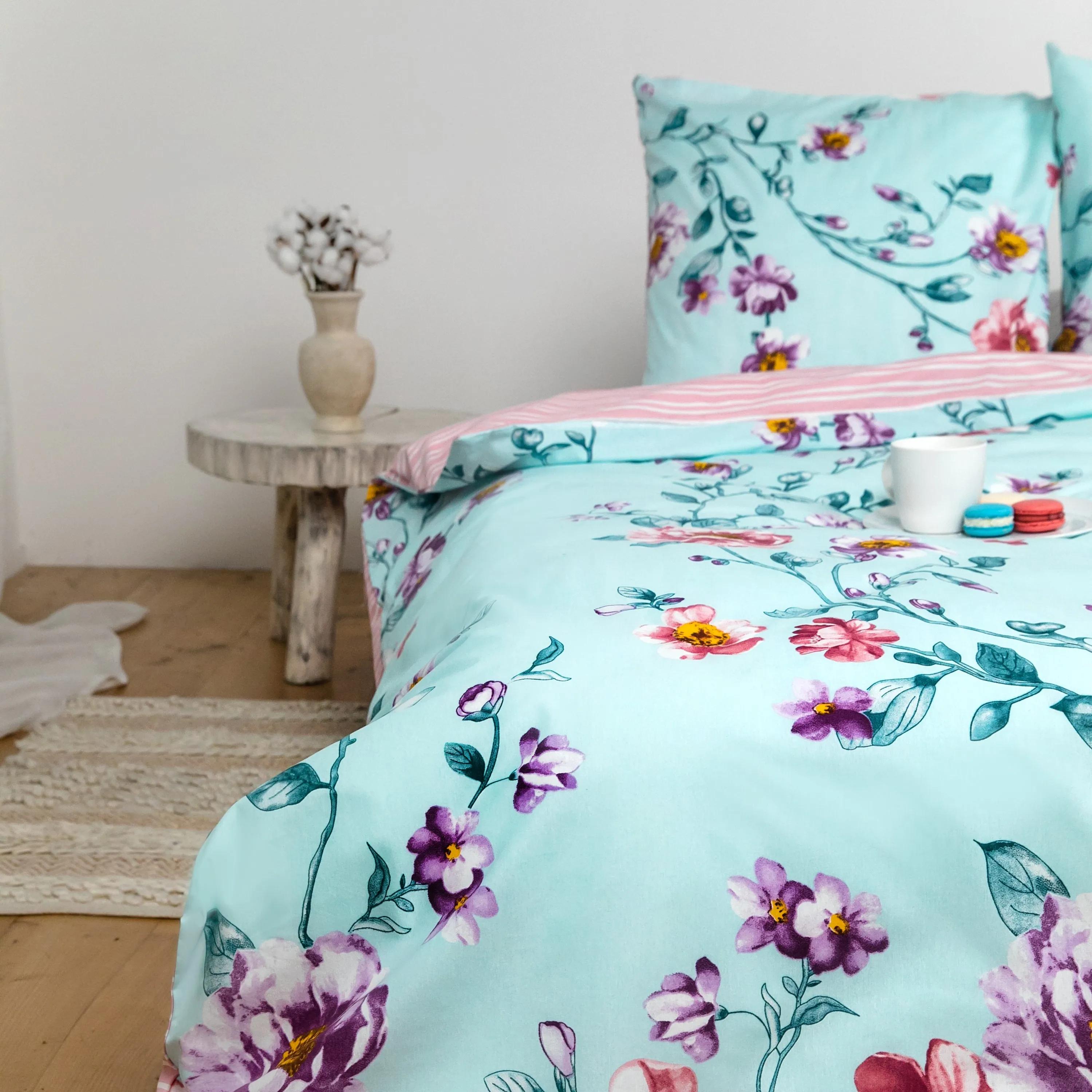 Постельное белье ТЕП "Everyday collection" Pink Peony, 70х70, двуспальное - Фото 4