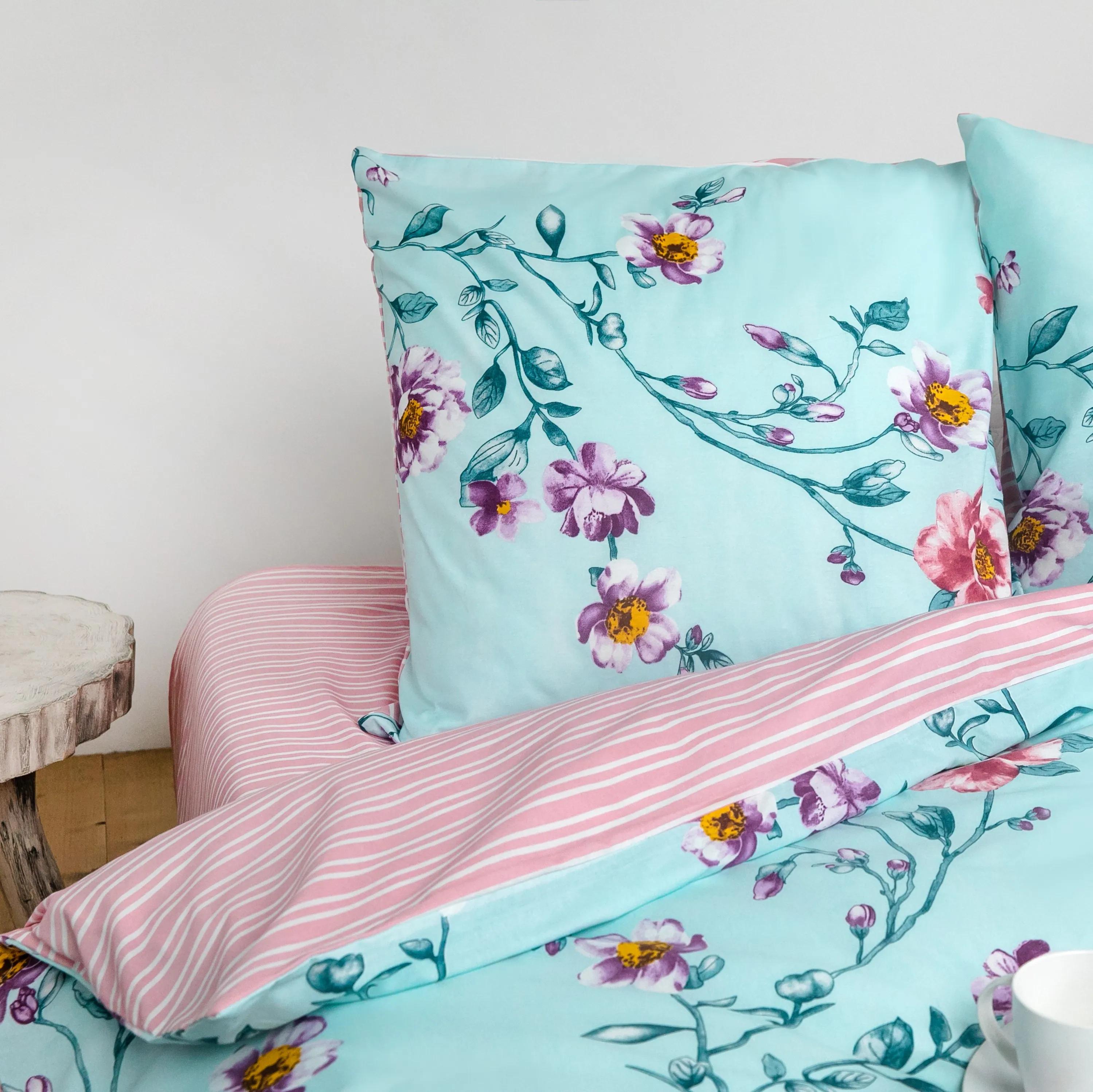 Постельное белье ТЕП "Everyday collection" Pink Peony, 70х70, двуспальное - Фото 6