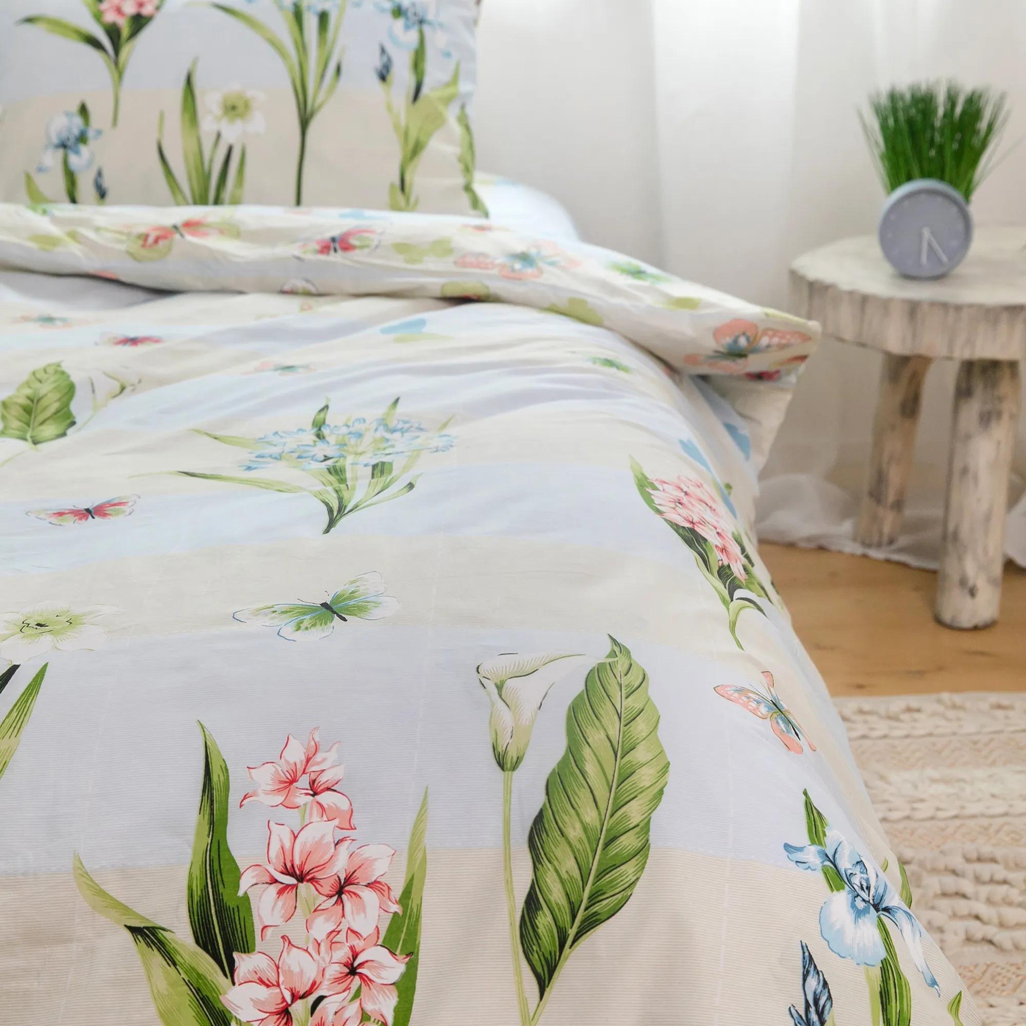 Bedding Set "RANFORCE" Iris, euro - Photo 4