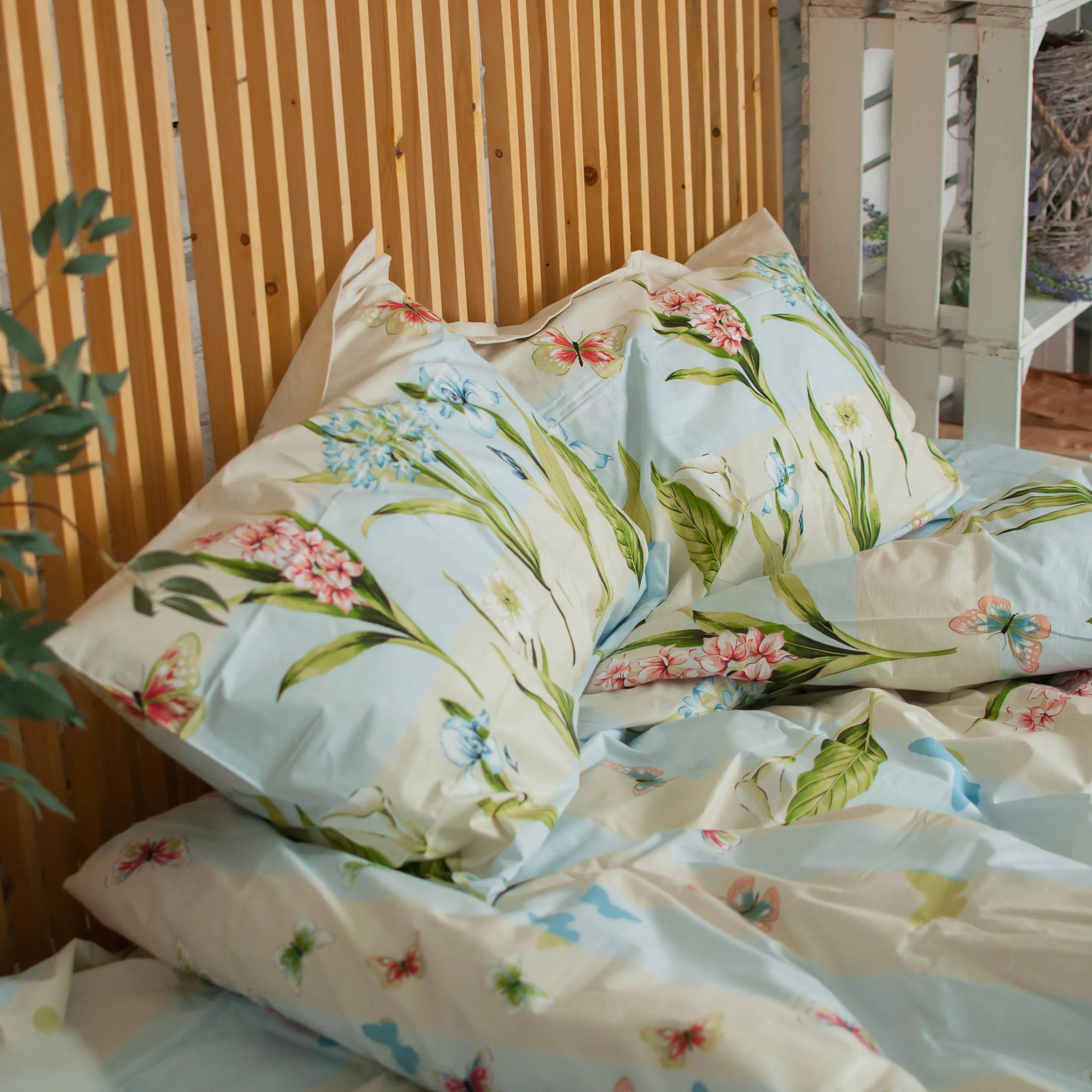 Bedding Set ТЕP "RANFORCE" Iris, one and a half - Photo 6