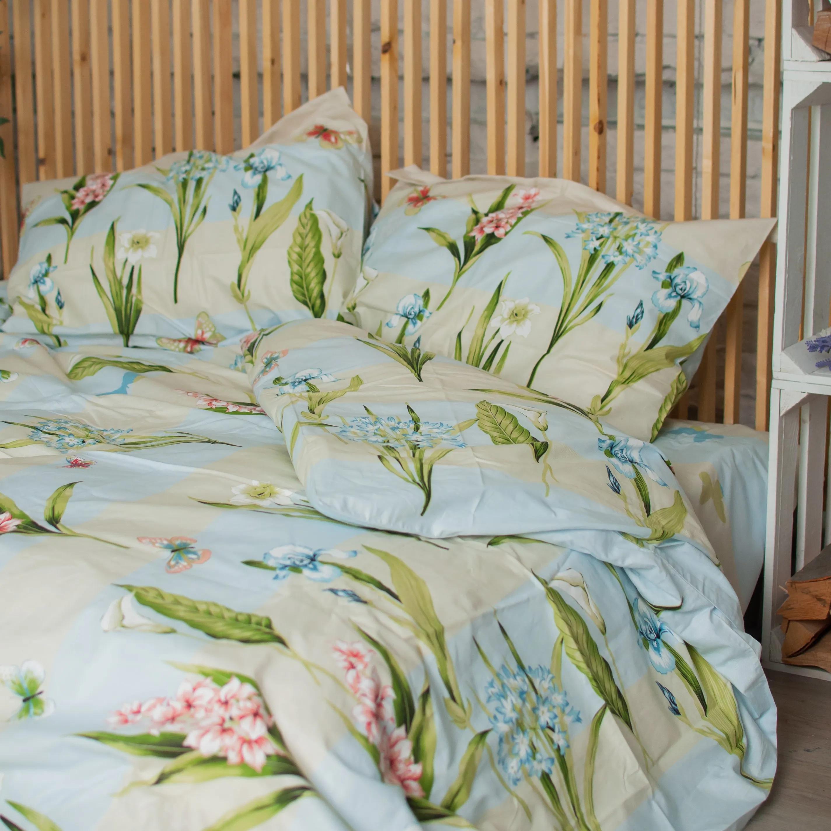 Bedding Set ТЕP "RANFORCE" Iris, one and a half - Photo 7