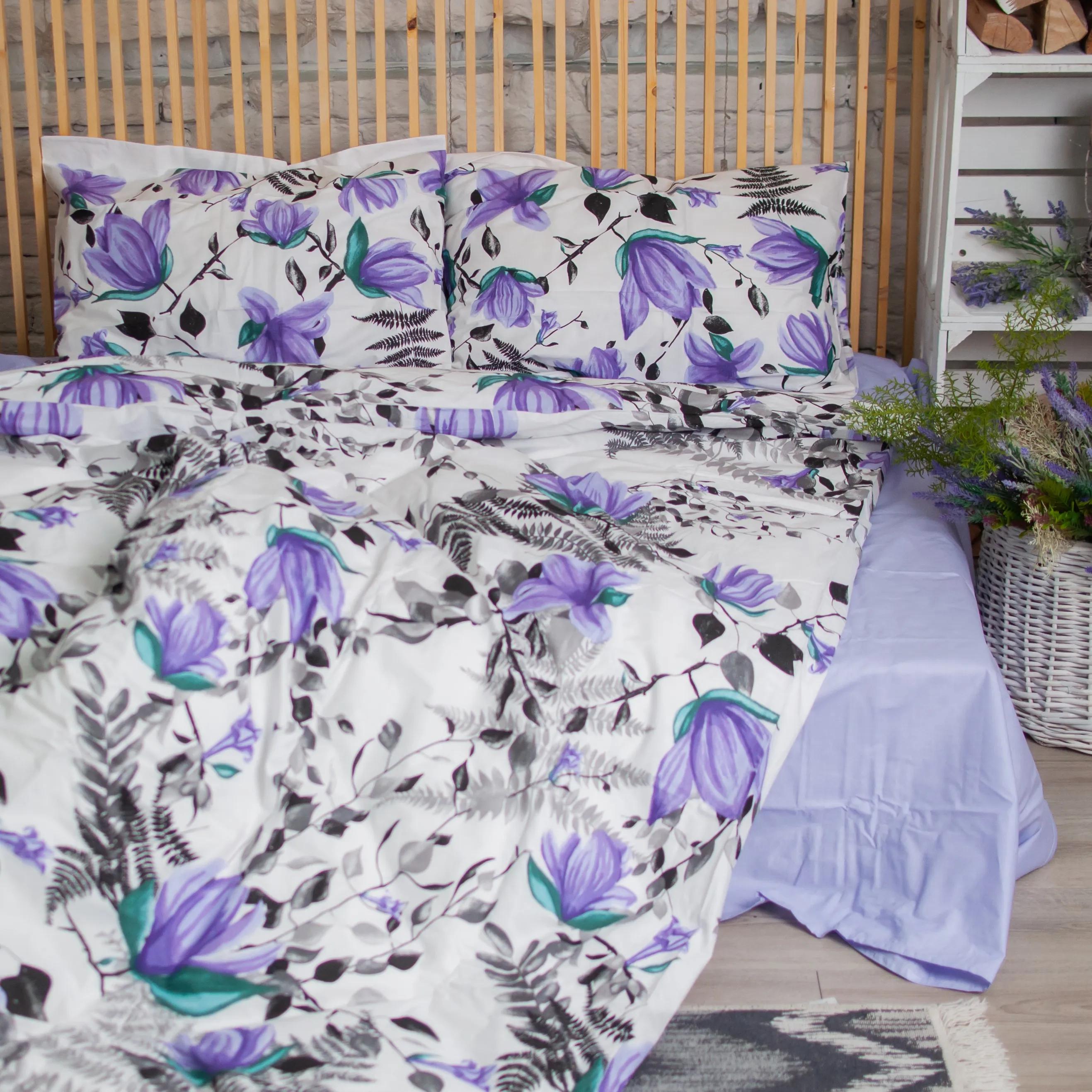 Bedding Set ТЕP "RANFORCE" ALEXIA LILA Florian, euro - Photo 7