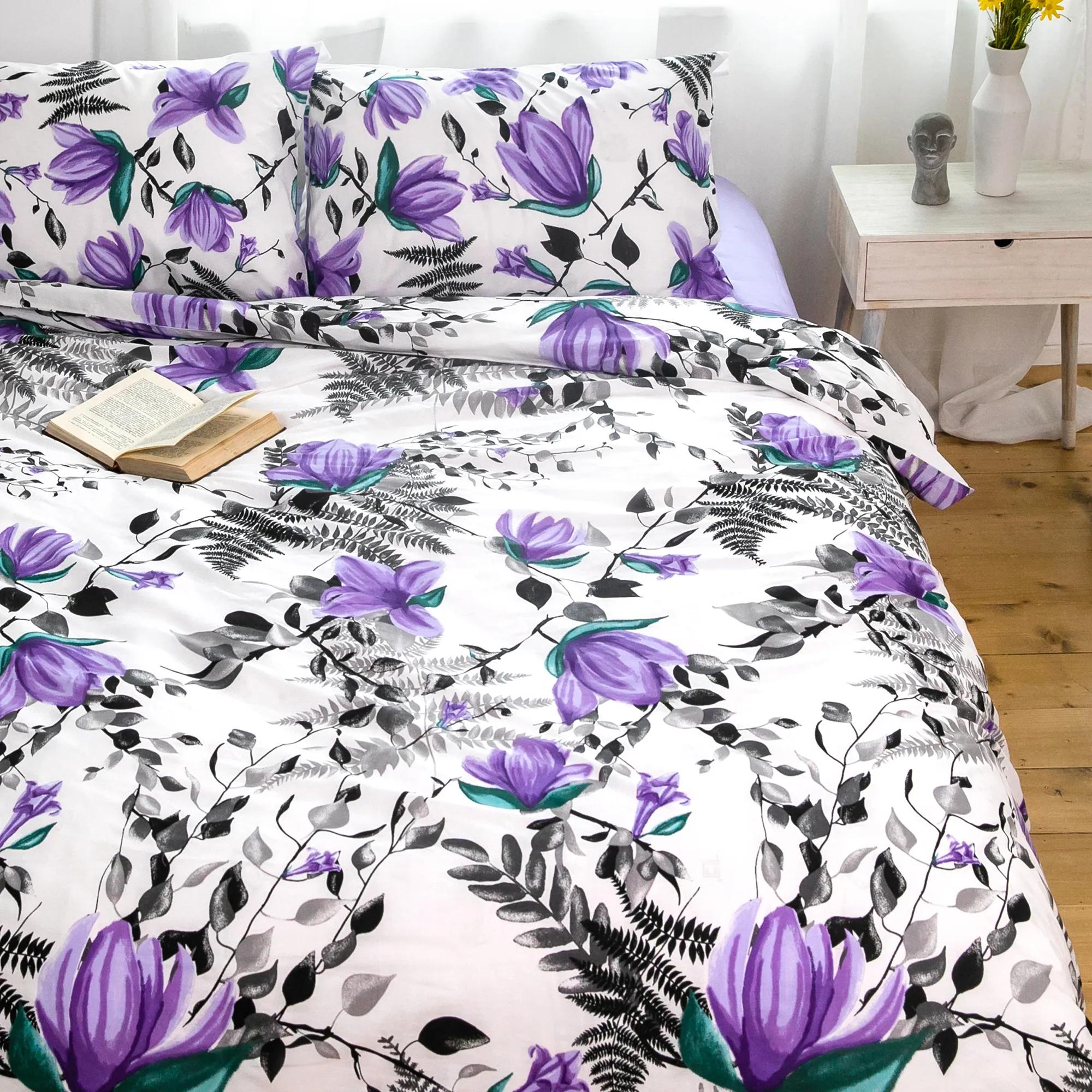 Bedding Set ТЕP "RANFORCE" ALEXIA LILA Florian, euro - Photo 3