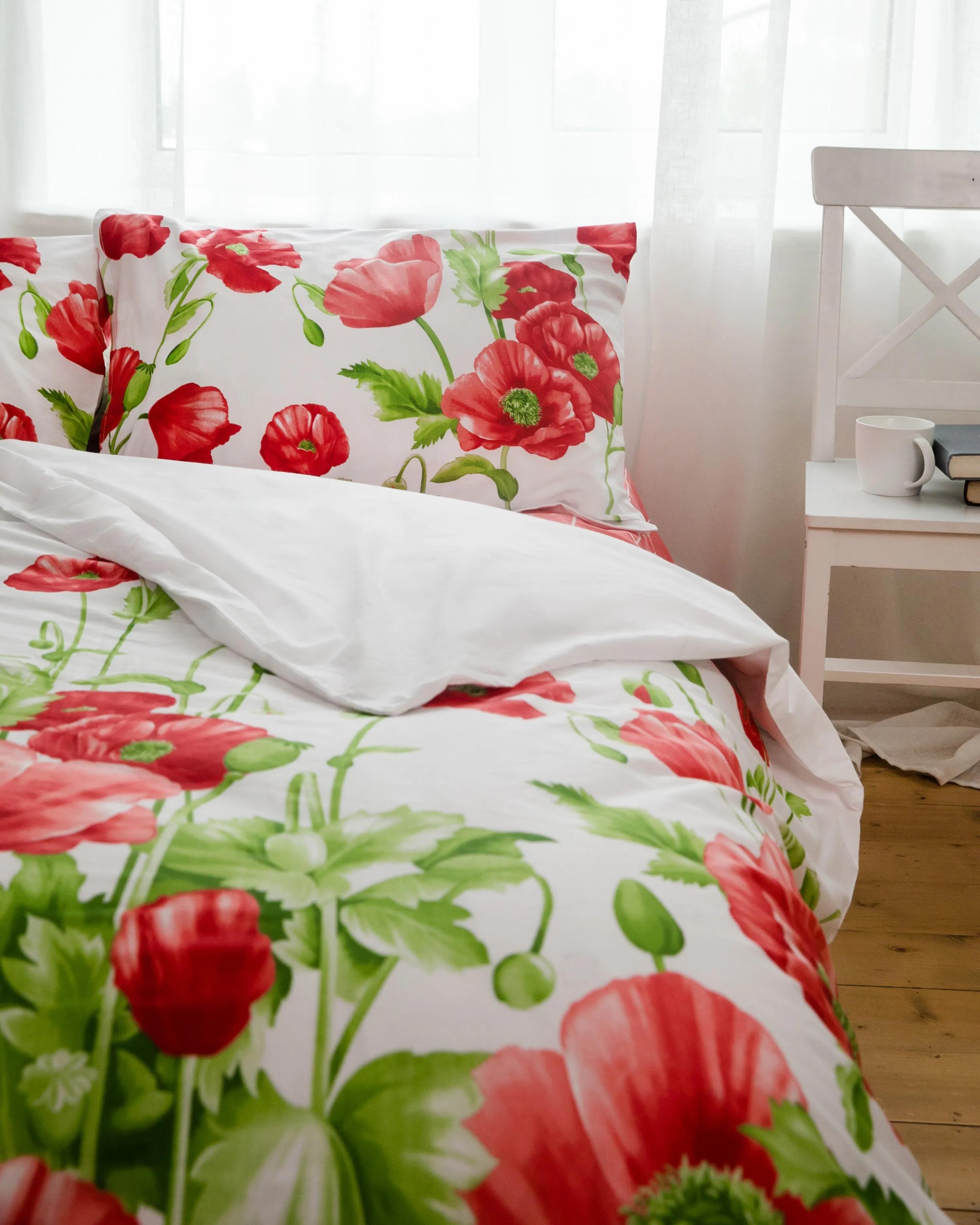 Bedding Set ТЕP "RANFORCE" Makovyi bucket, two-bedroom - Photo 2