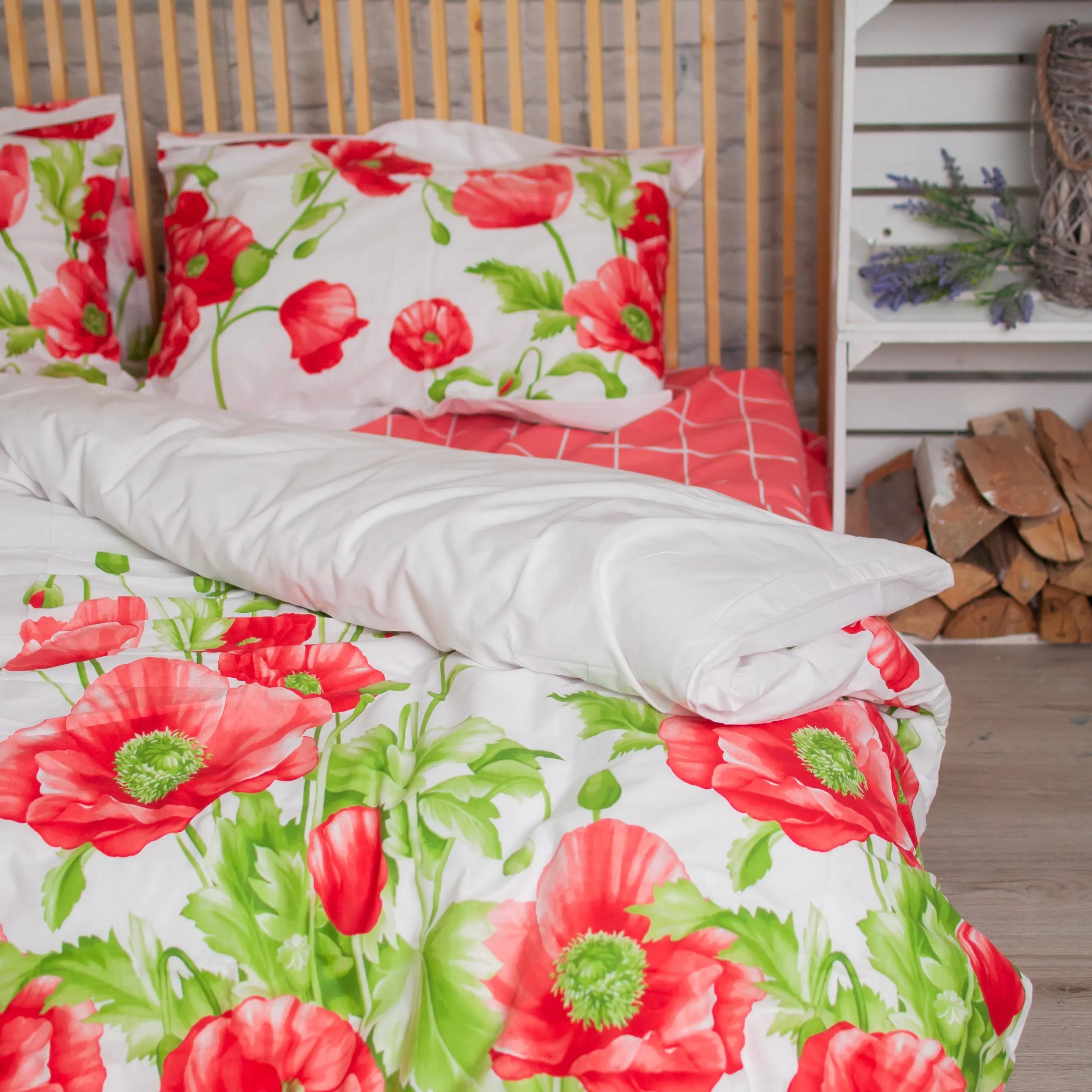 Bedding Set ТЕP "RANFORCE" Makovyi bucket, one and a half - Photo 6