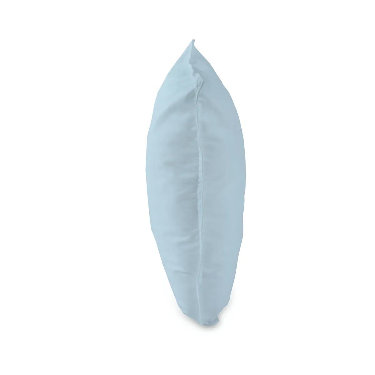 Подушка "WASHED COTTON" Голубая,  - Фото 2