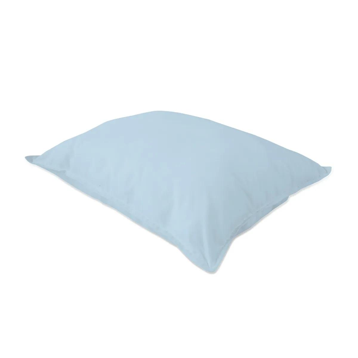 Подушка "WASHED COTTON" Голубая,  - Фото 3
