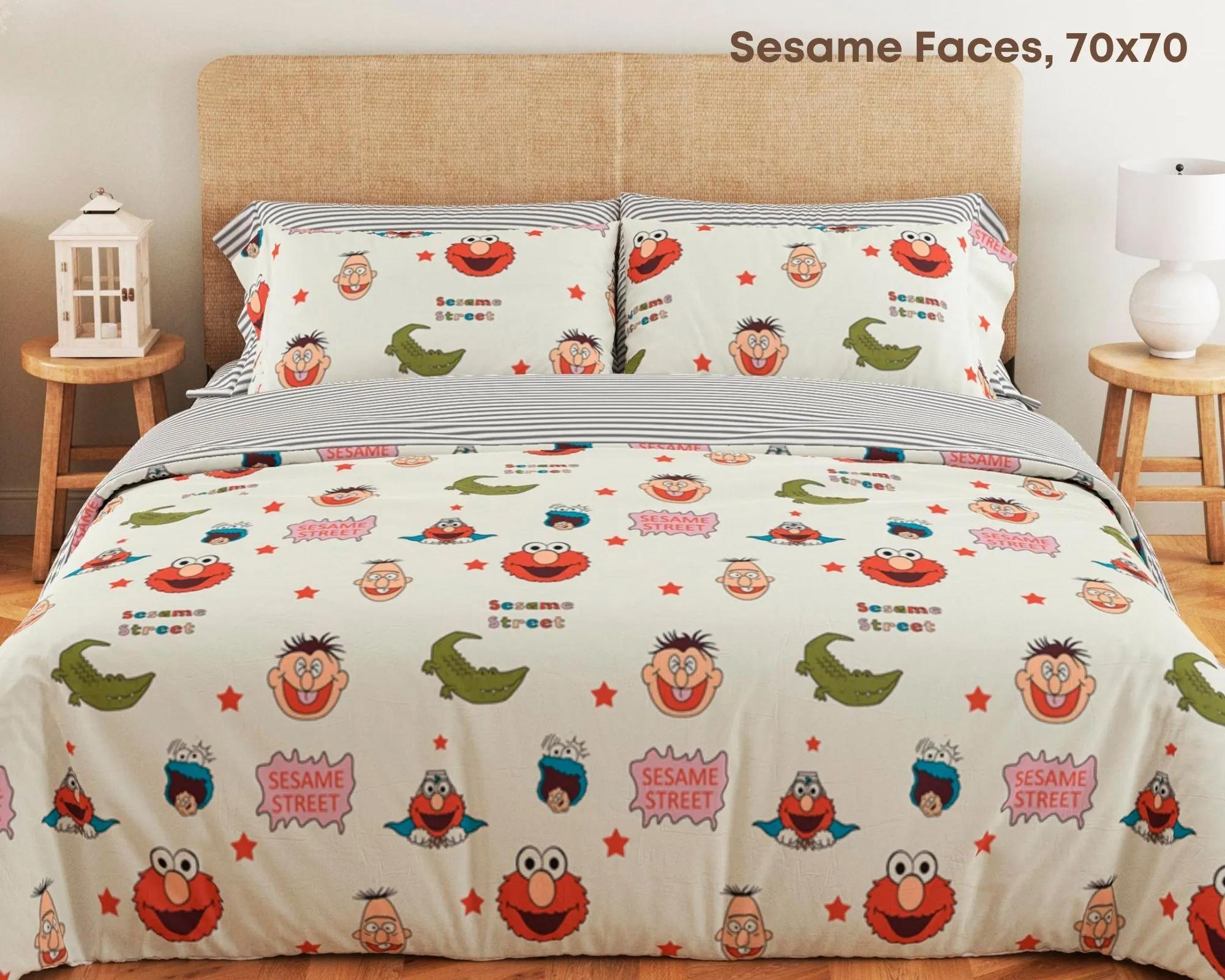 Постільна білизна ТЕП "Soft dreams" Sesame Faces, 70x70