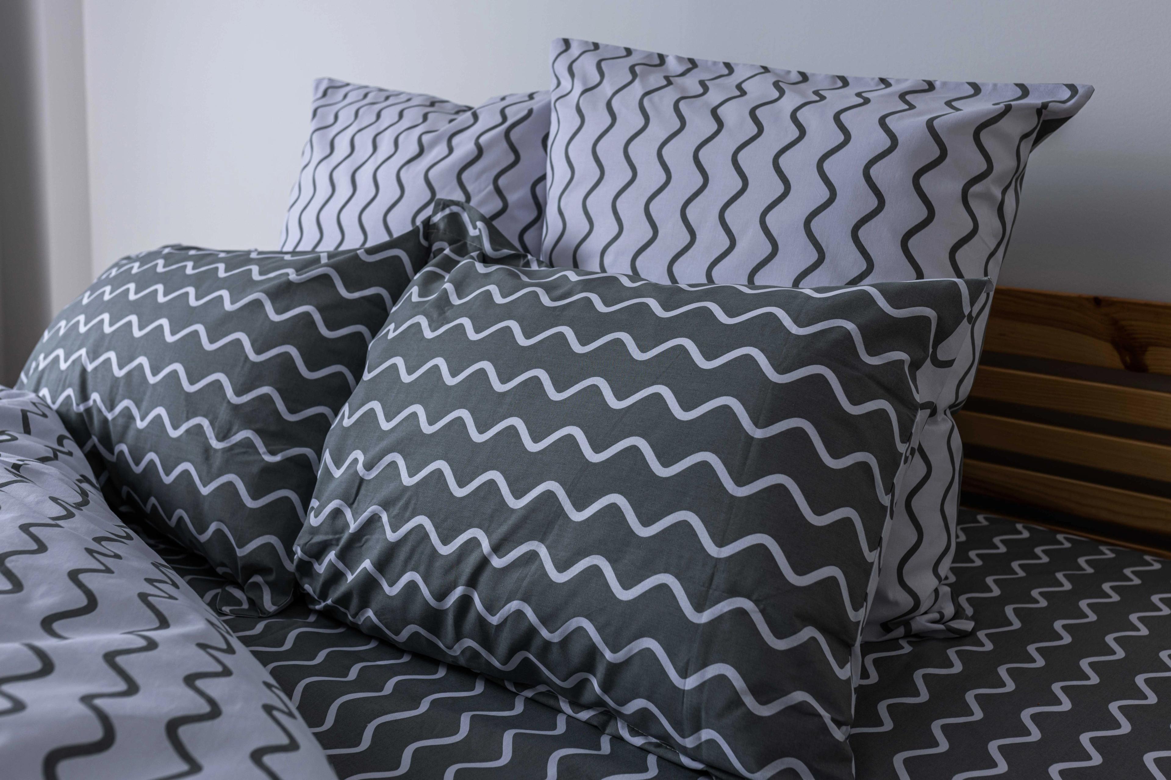 Bed Linen Set TEP "Happy Sleep" Pearl Dream - GREY, euro - Photo 3
