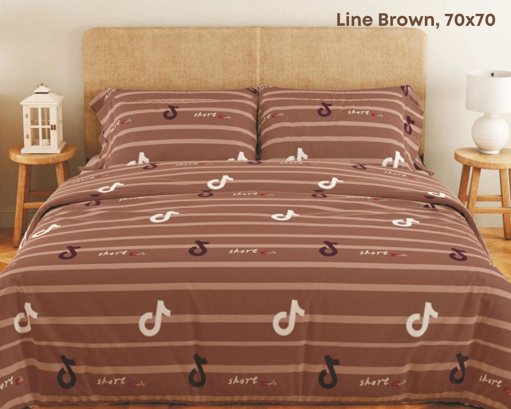 Bedding Set TEP "Soft dreams" Line Brown, 70x70