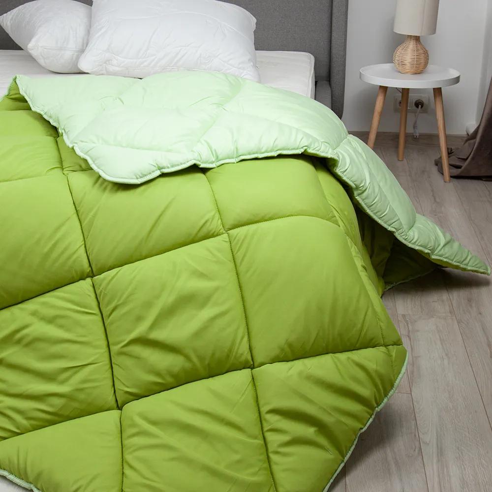 Quilt FRIENDLY "ALASKA" Olive combined