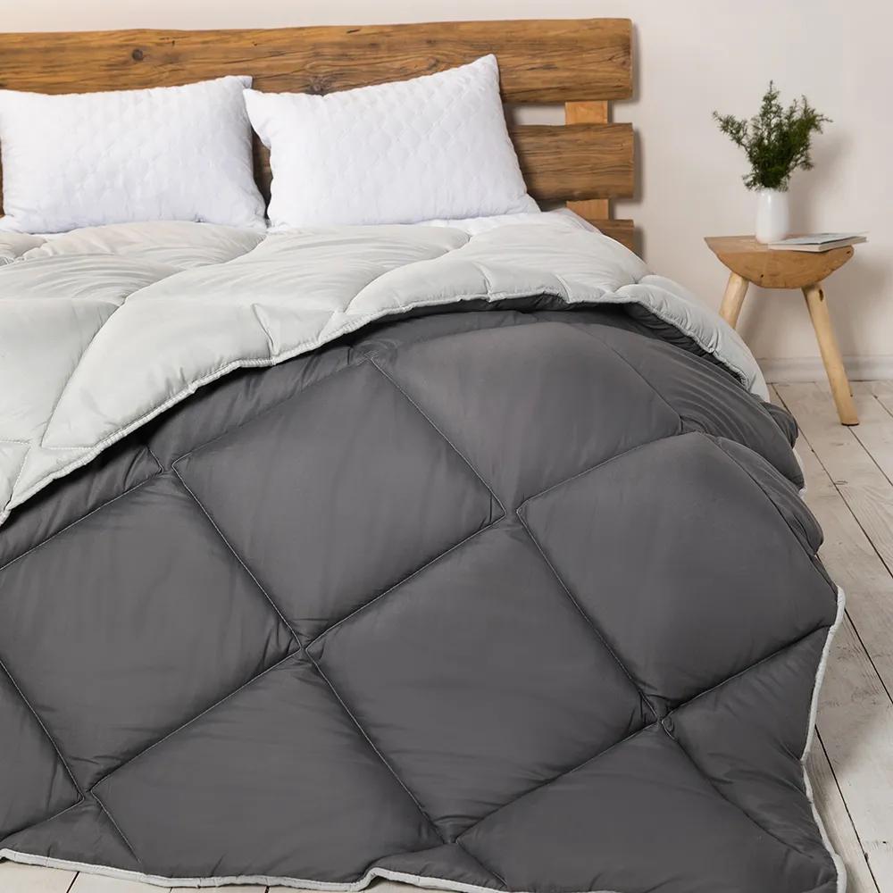 Quilt FRIENDLY "ALASKA" Gray combined, 150x205 - Photo 15