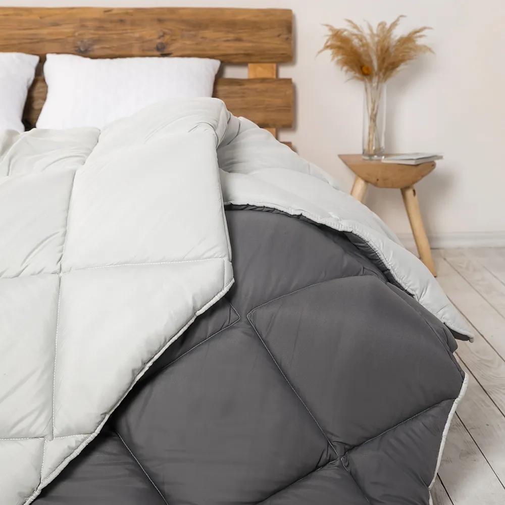 Quilt FRIENDLY "ALASKA" Gray combined
