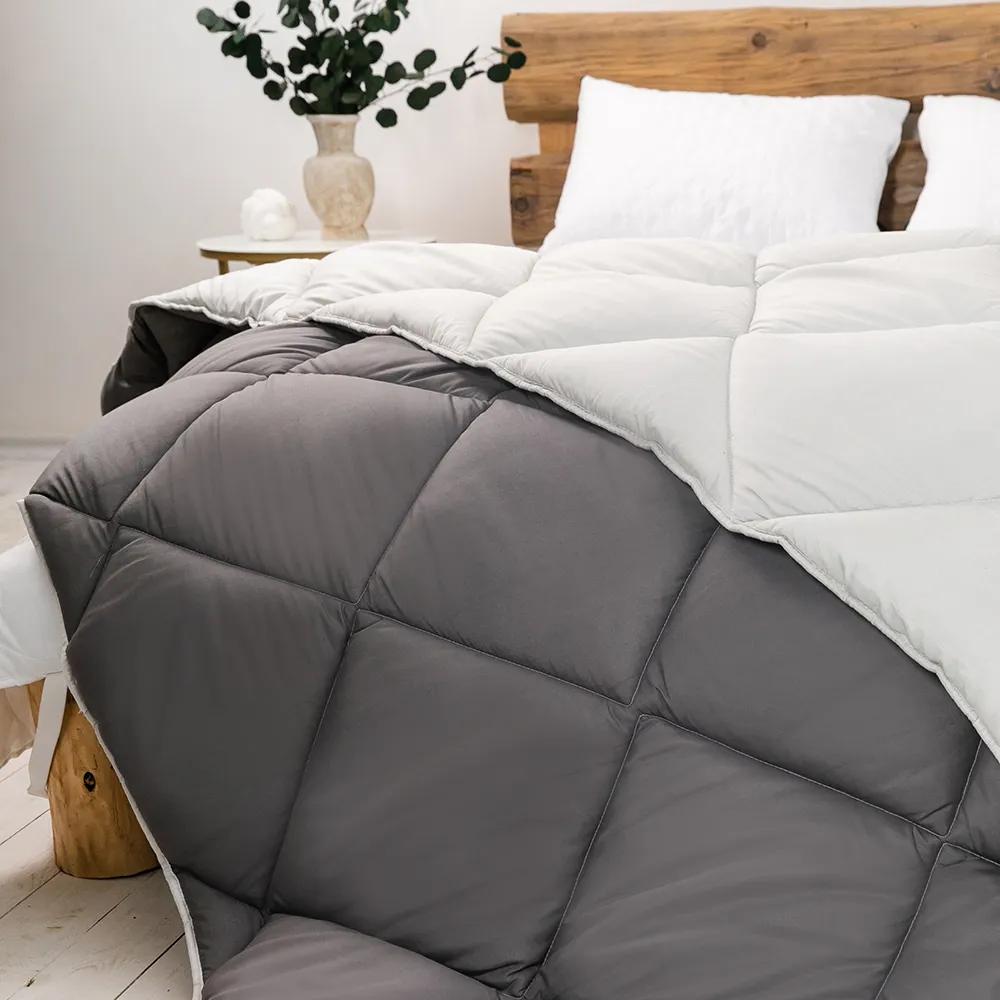 Quilt FRIENDLY "ALASKA" Gray combined, 150x205 - Photo 8