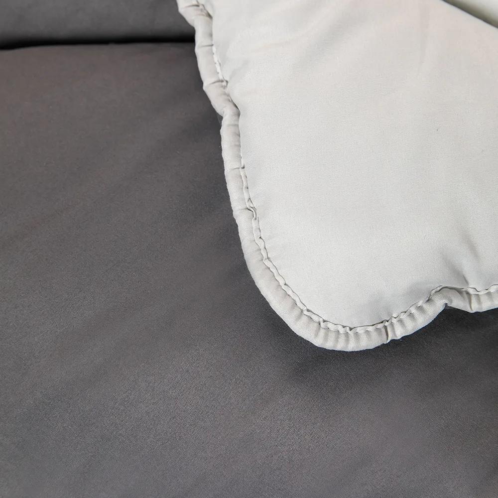 Quilt FRIENDLY "ALASKA" Gray combined, 150x205 - Photo 17